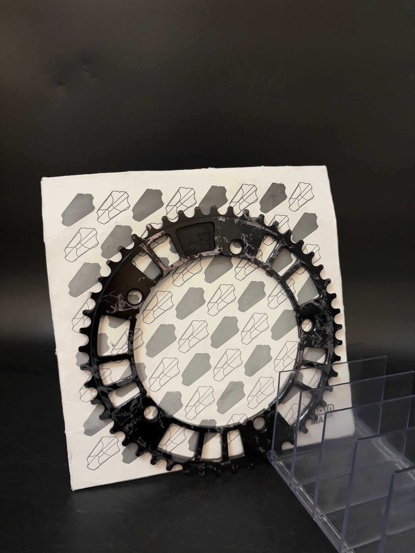 NEW Aarn x Mash SF Chainring Smoke 49t