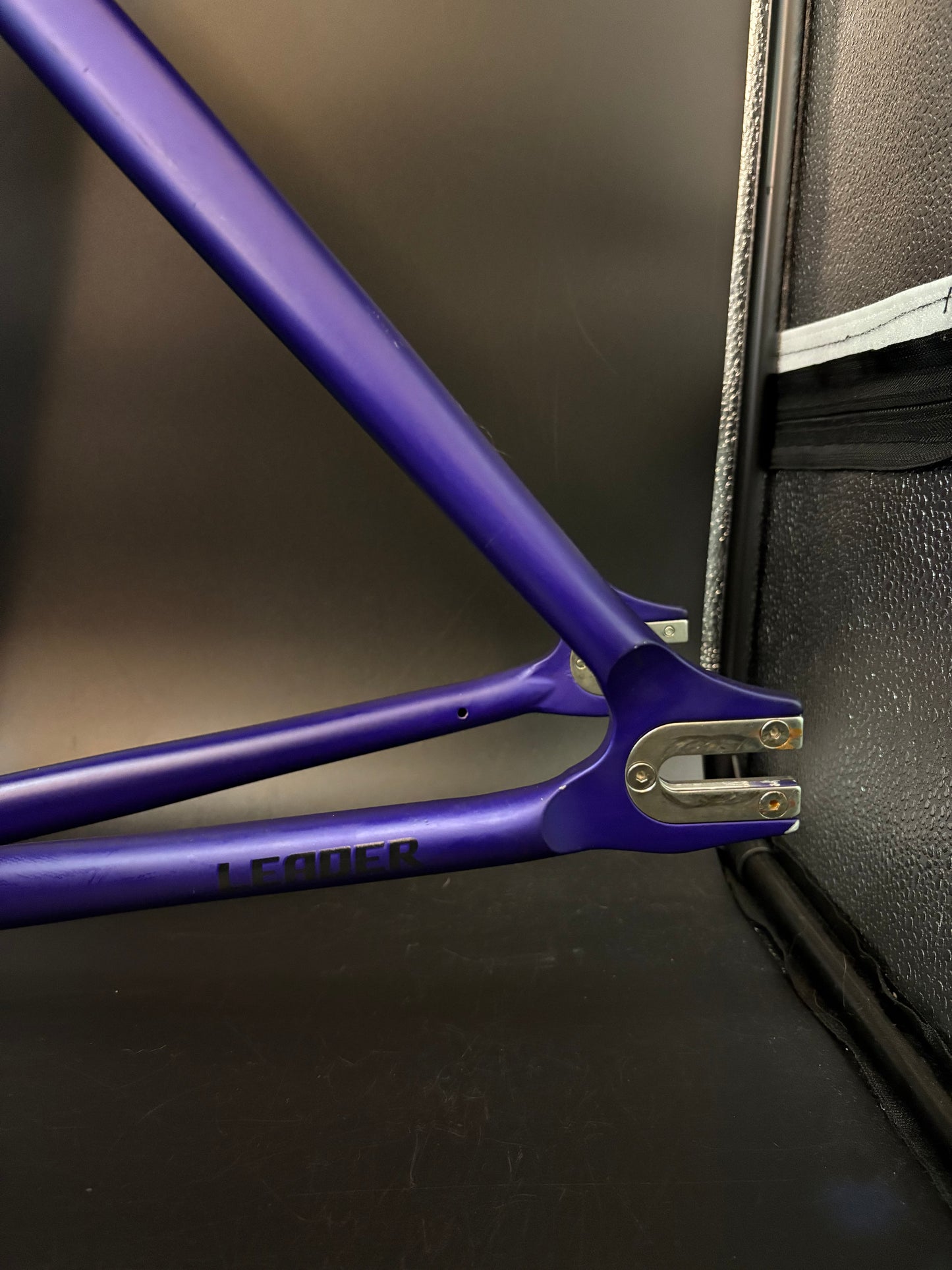 Leader 725 Frameset Purple 53cm ST 55cm TT