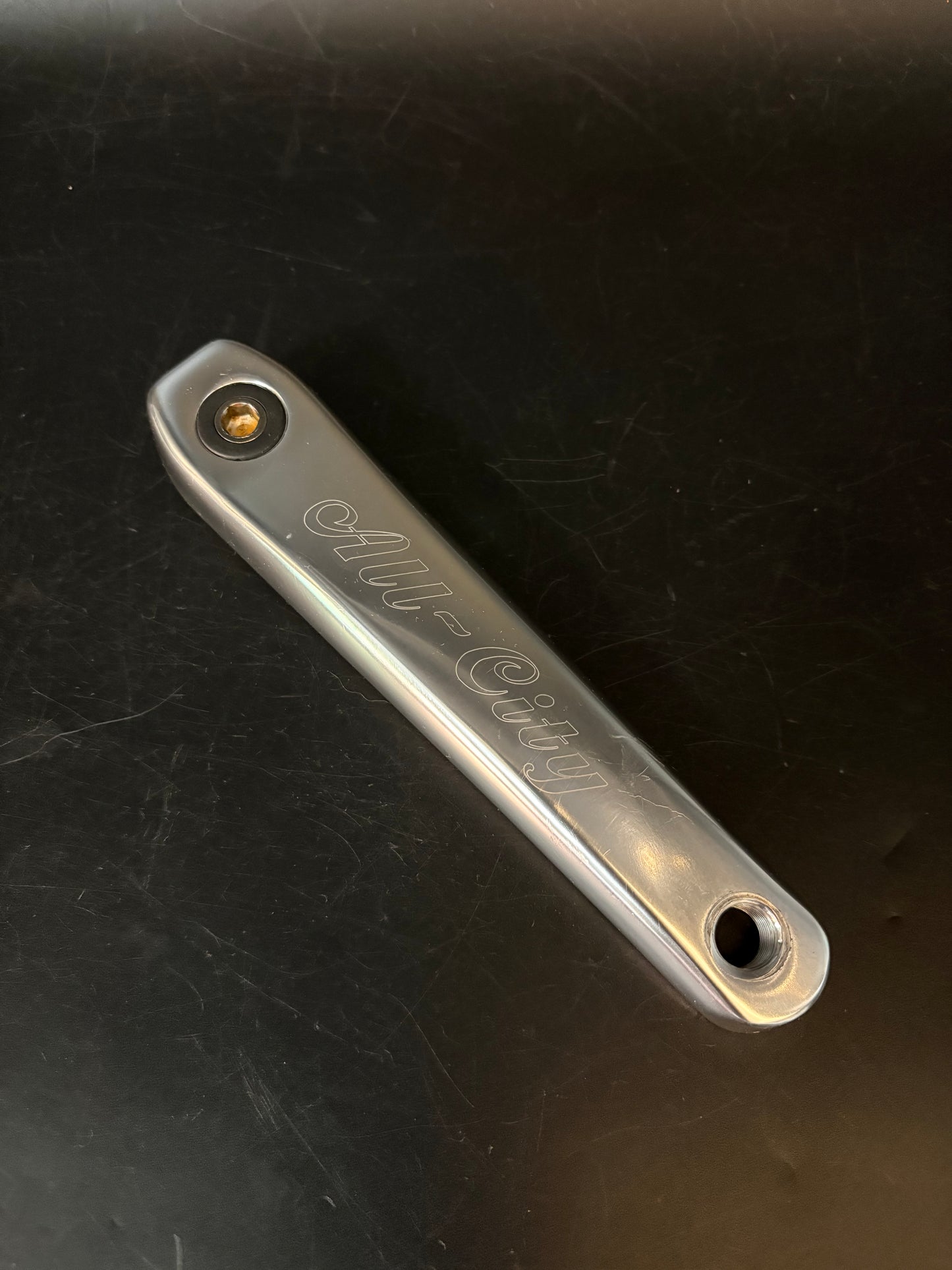 All City Crankset Silver 165mm 46t
