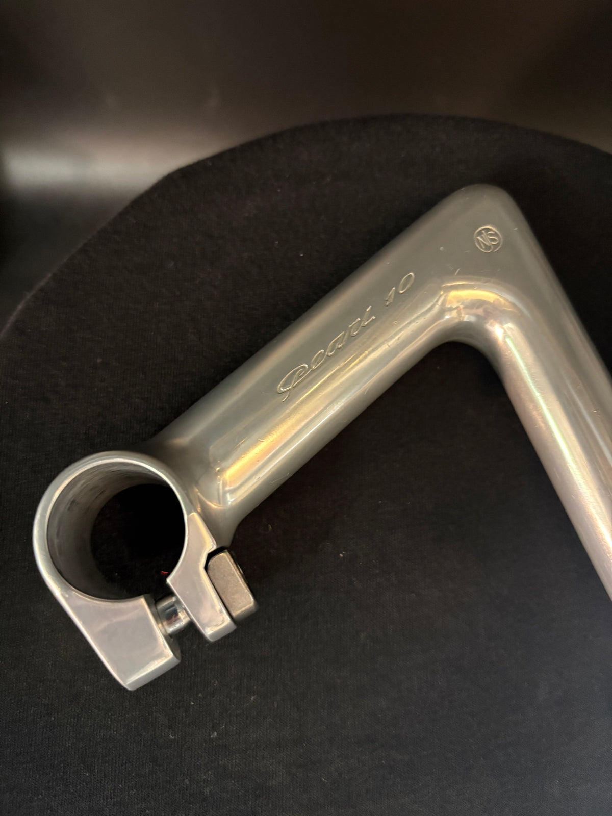 Nitto Pearl 10 1” Threaded Quill Stem Silver 100mm 25.4