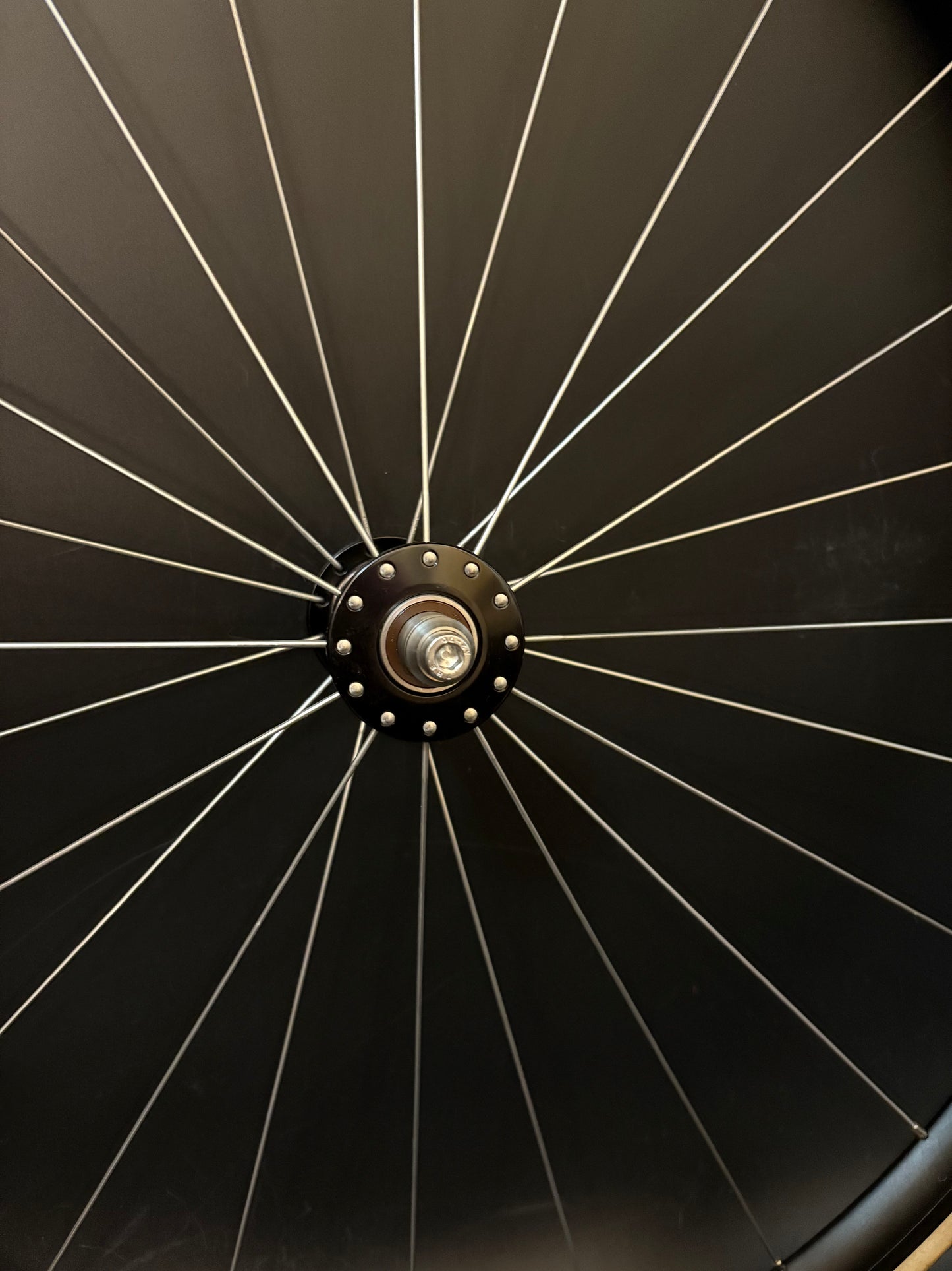 H Plus Son Archetype Black / Phil Wood LF Wheelset Black 24/32h