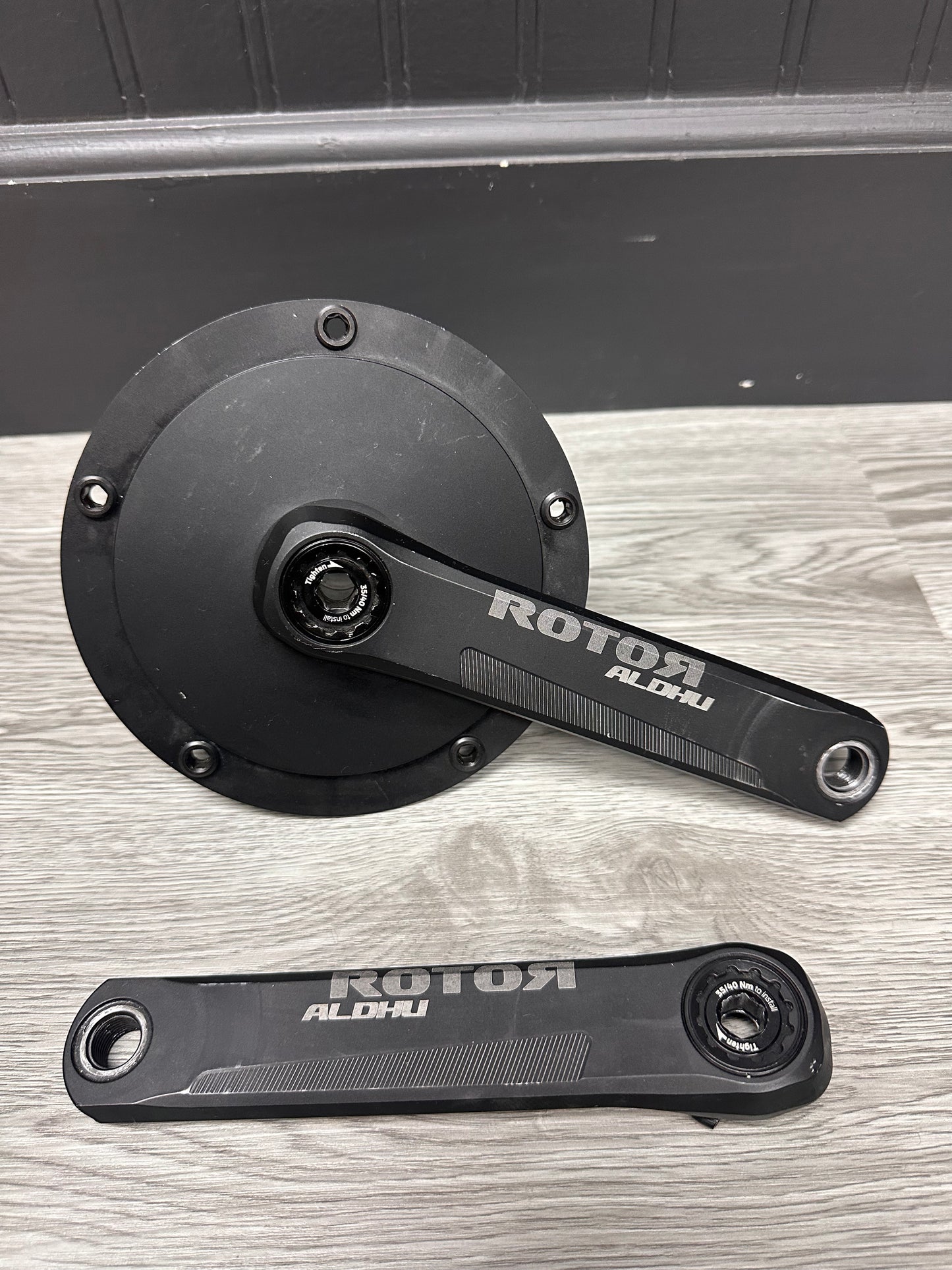 Rotor Aldhu Track Cranks 165mm