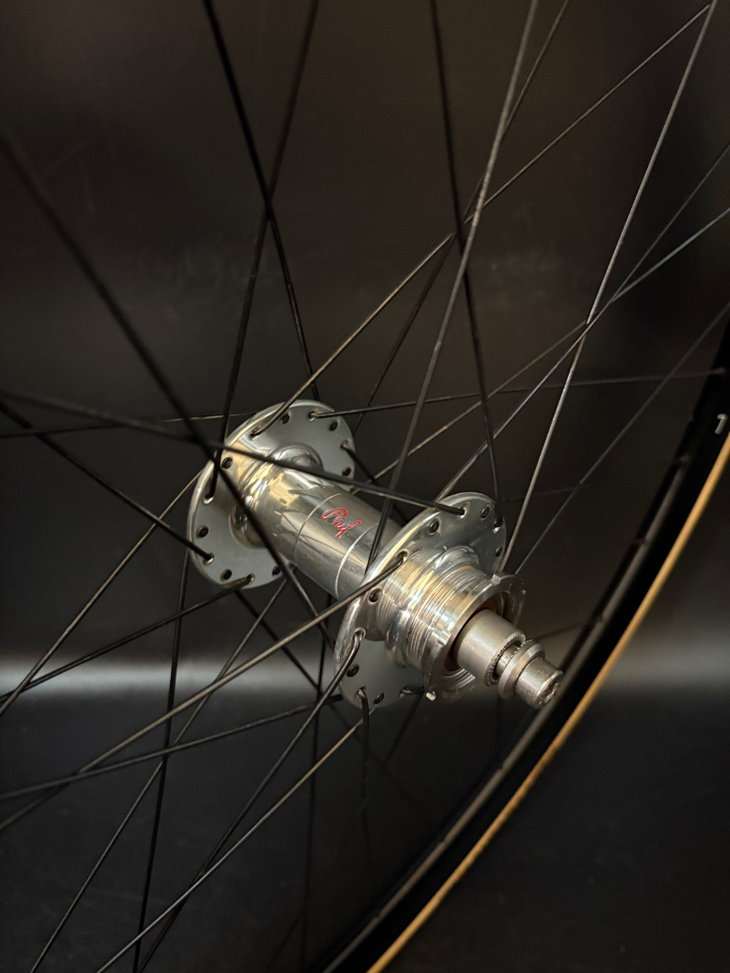 HED Belgium R Black / Phil Wood HF Wheelset 32h