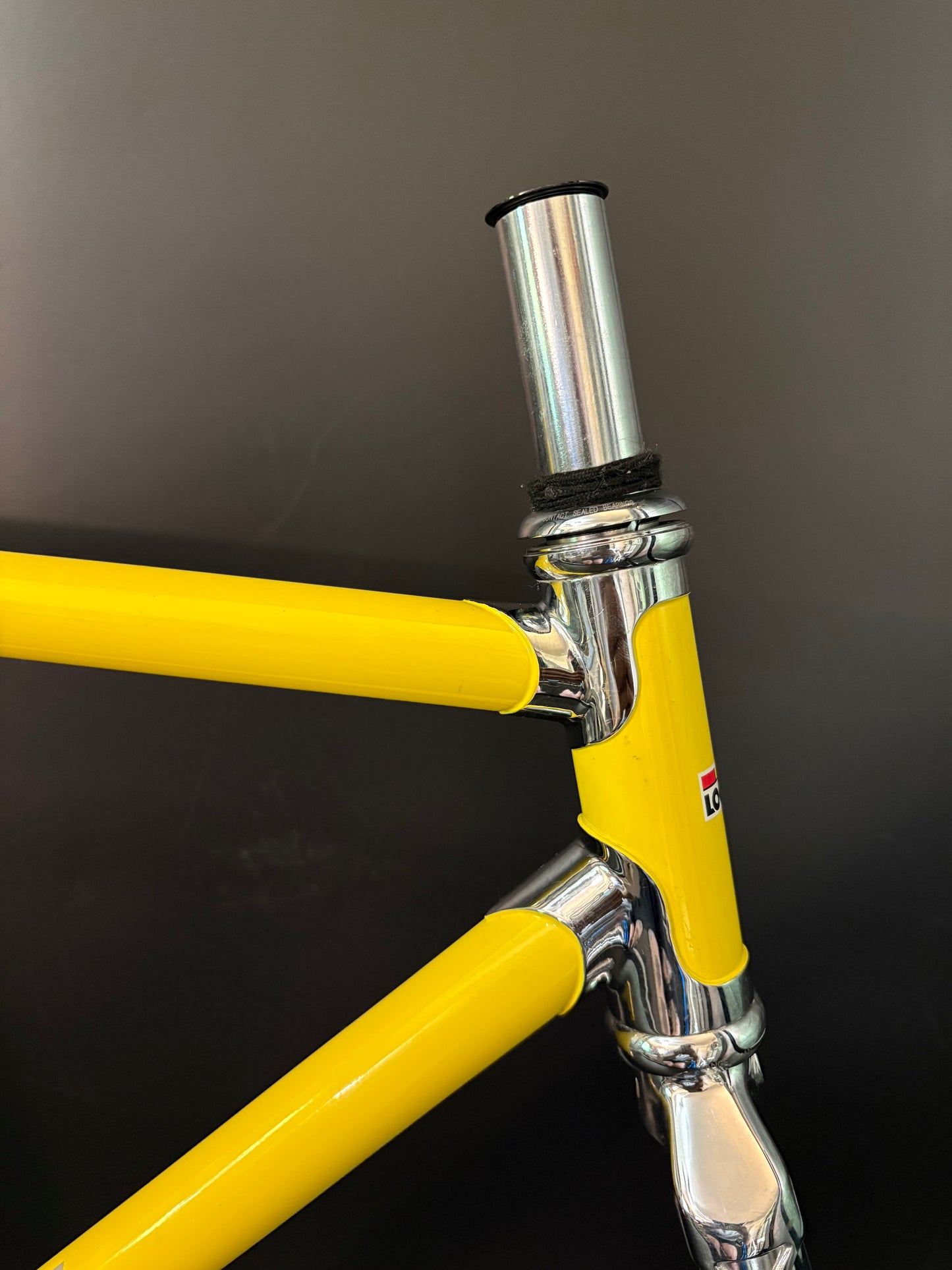 Look AC 364 Frameset Heritage Yellow/Chrome Small