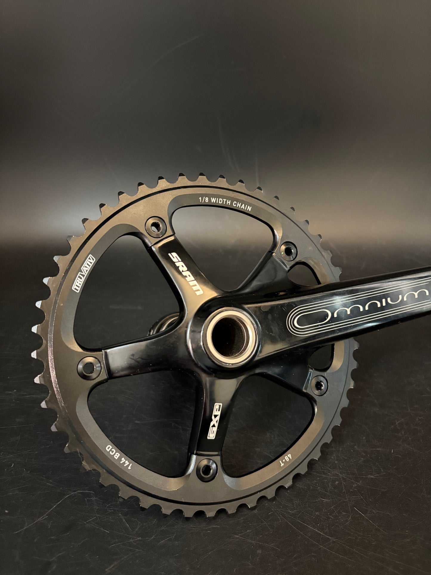 Sram Omnium Crankset Black 165mm 48t #2