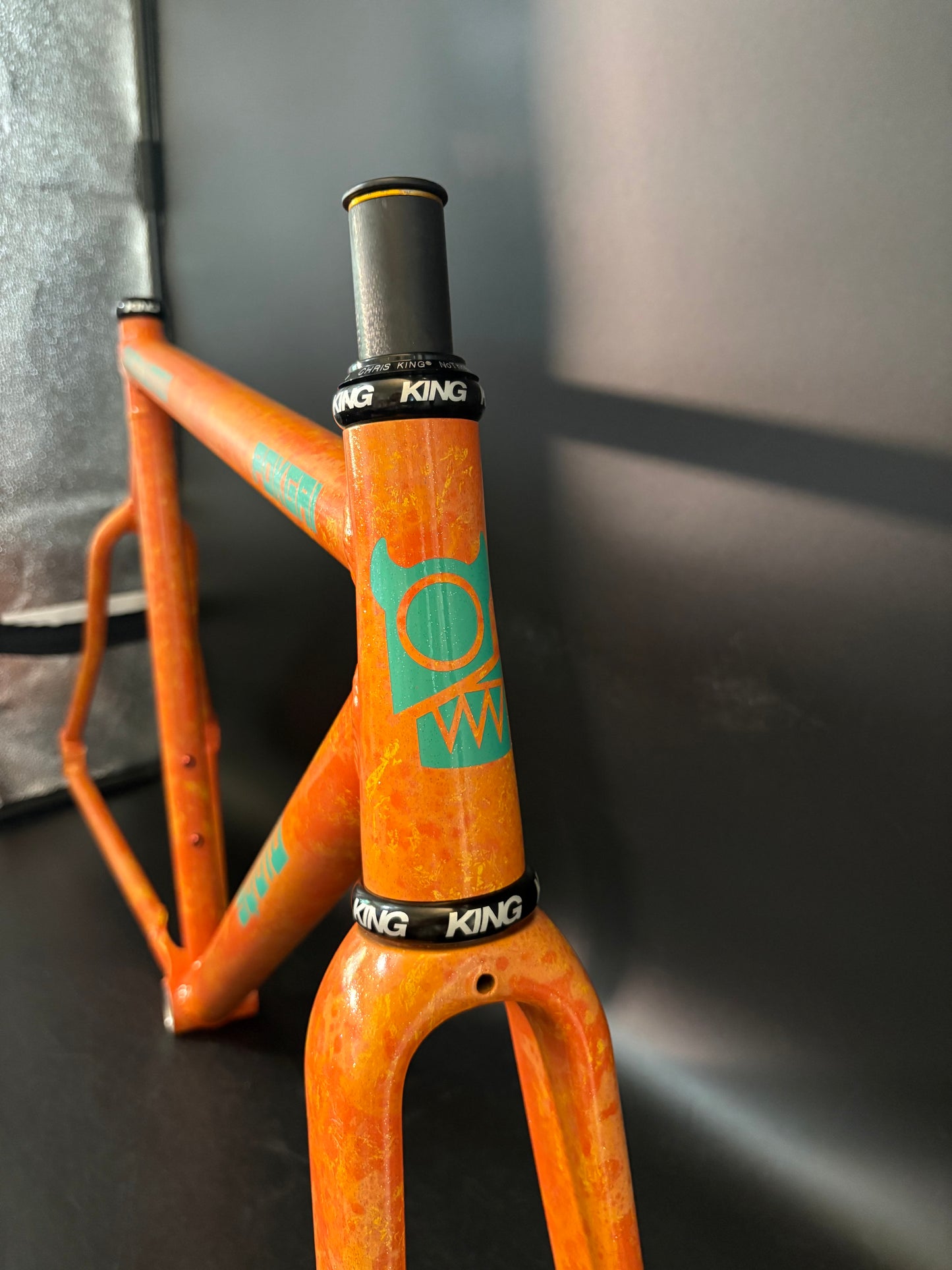 Squid Tarckwondo Frameset Orange 56cm Large