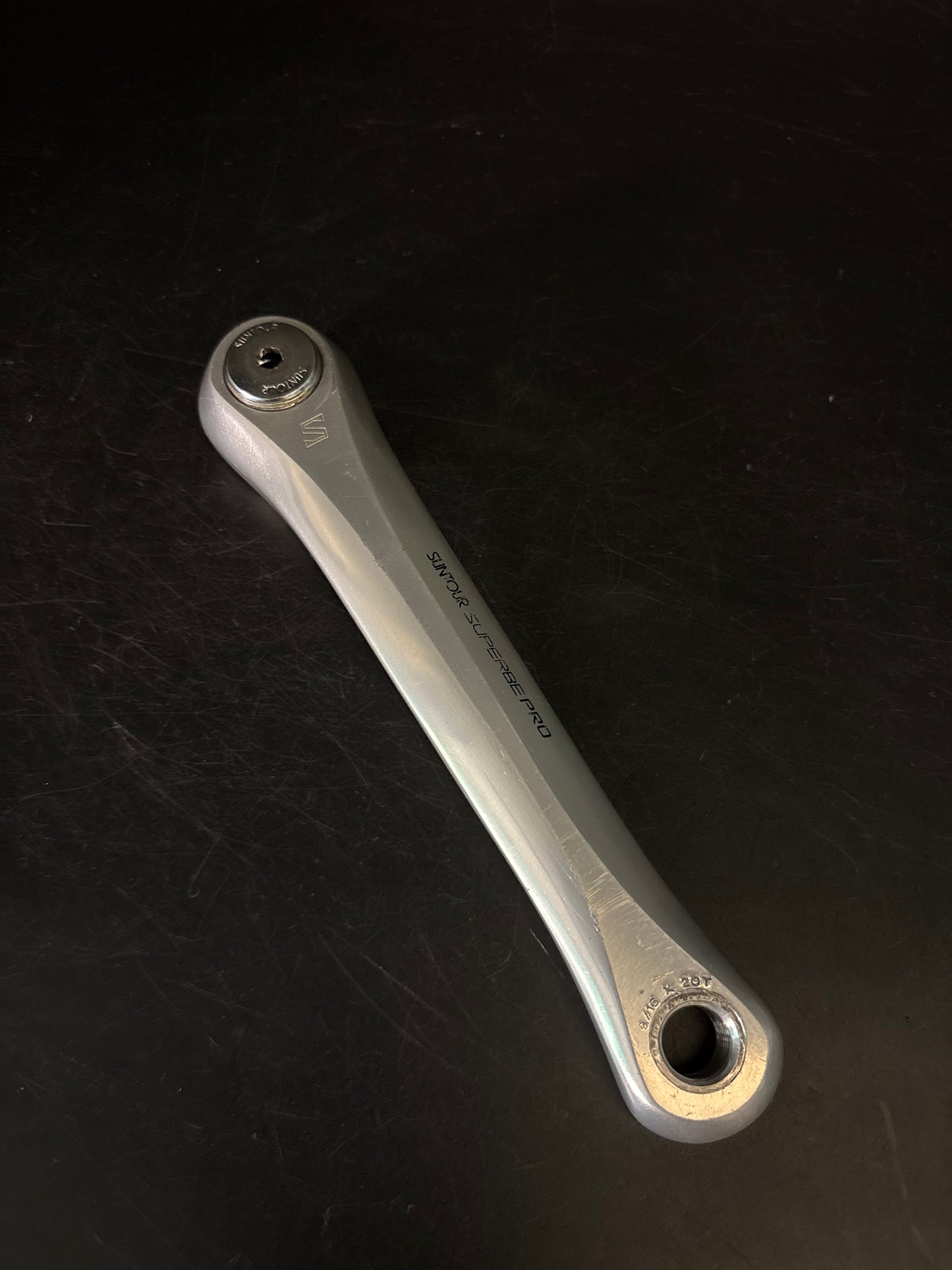 Suntour Superbe Cranks Silver 167.5mm