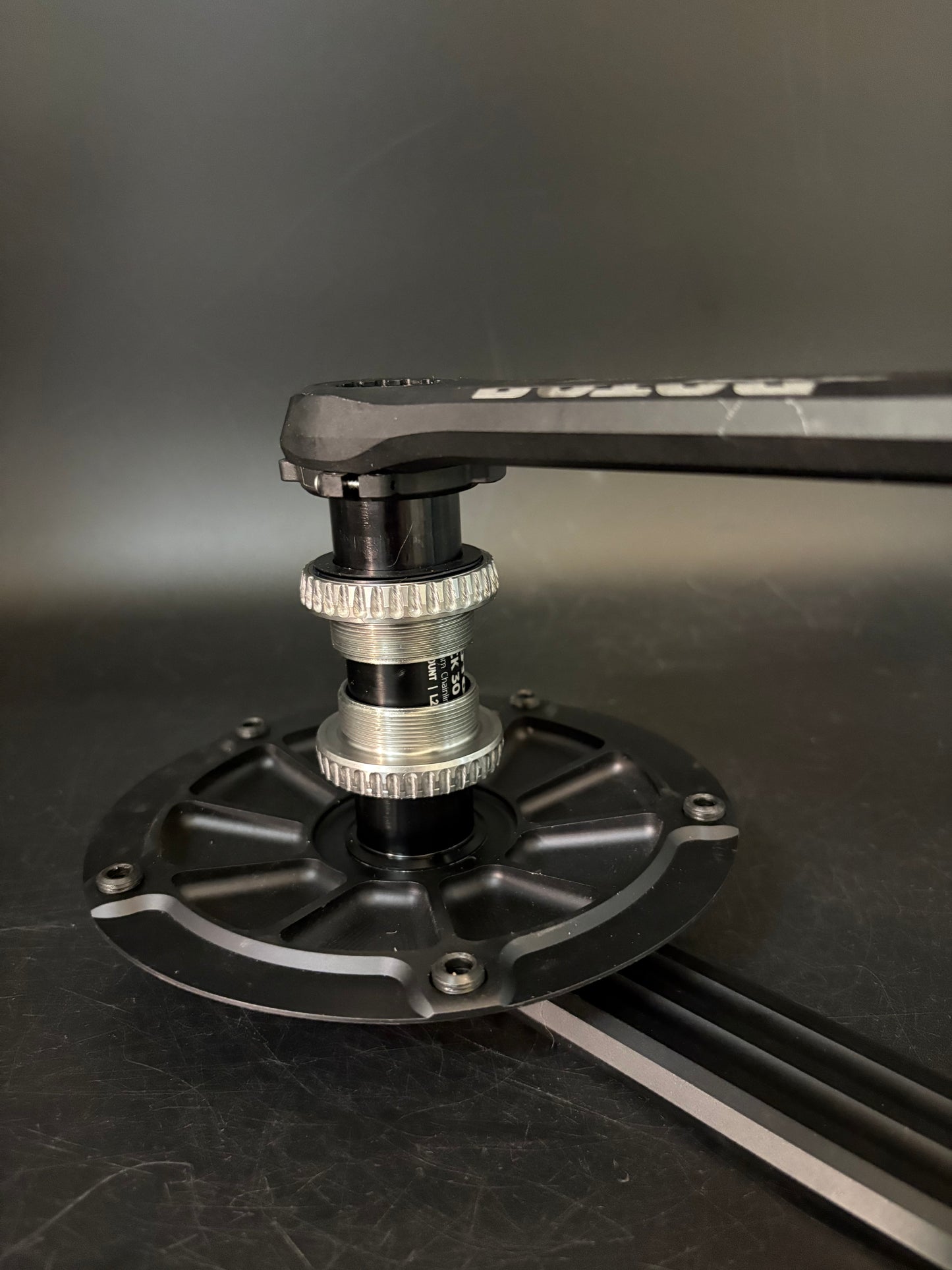 Rotor Aldhu Cranks Black 165mm