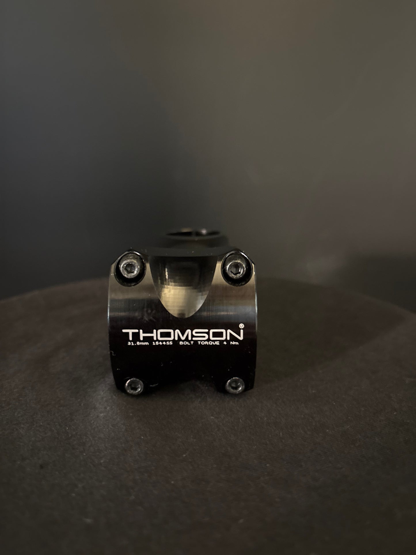 Thomson X4 Stem Black 80mm 31.8 0deg