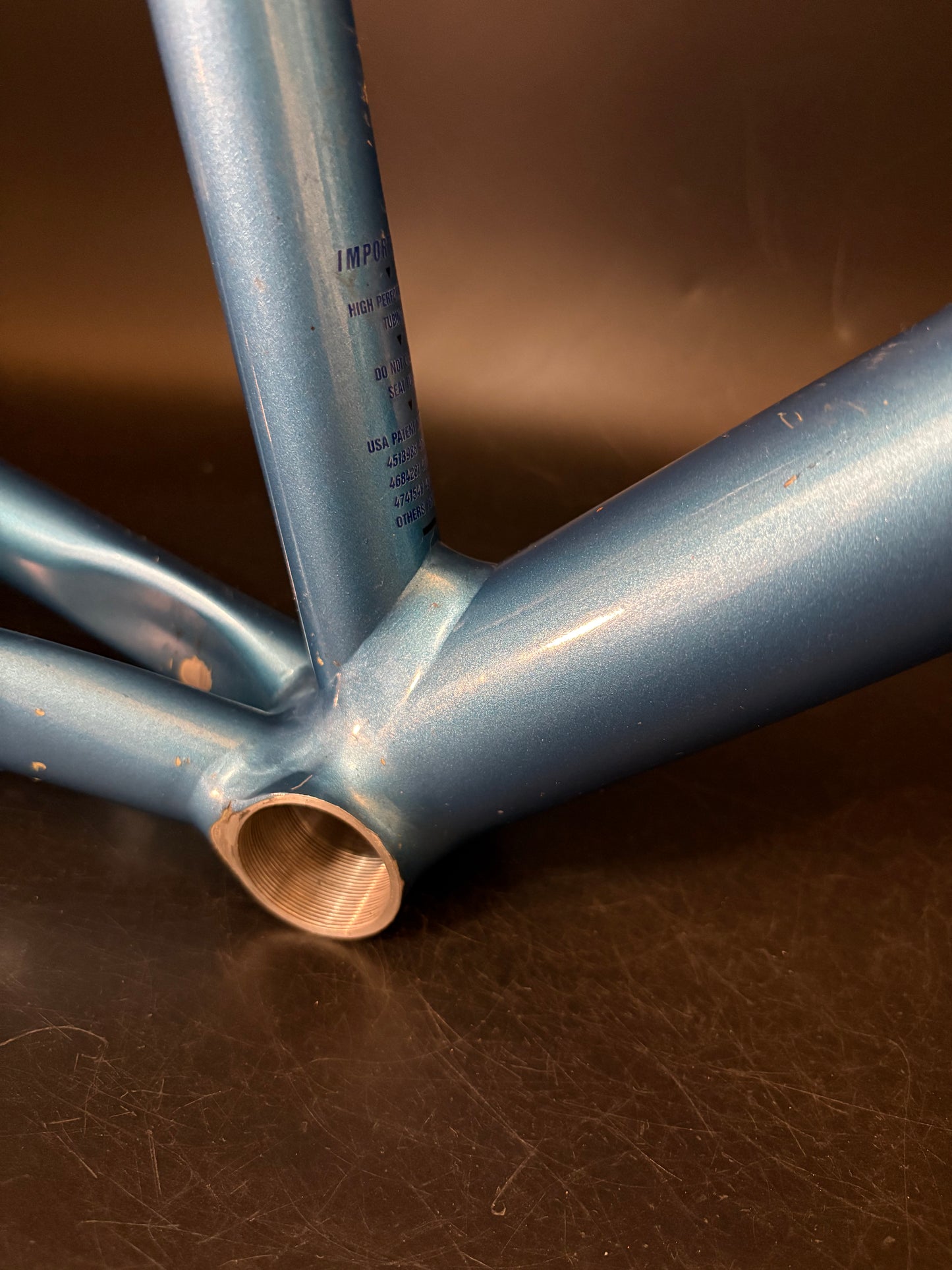 Cannondale Track Frameset Blue 58cm