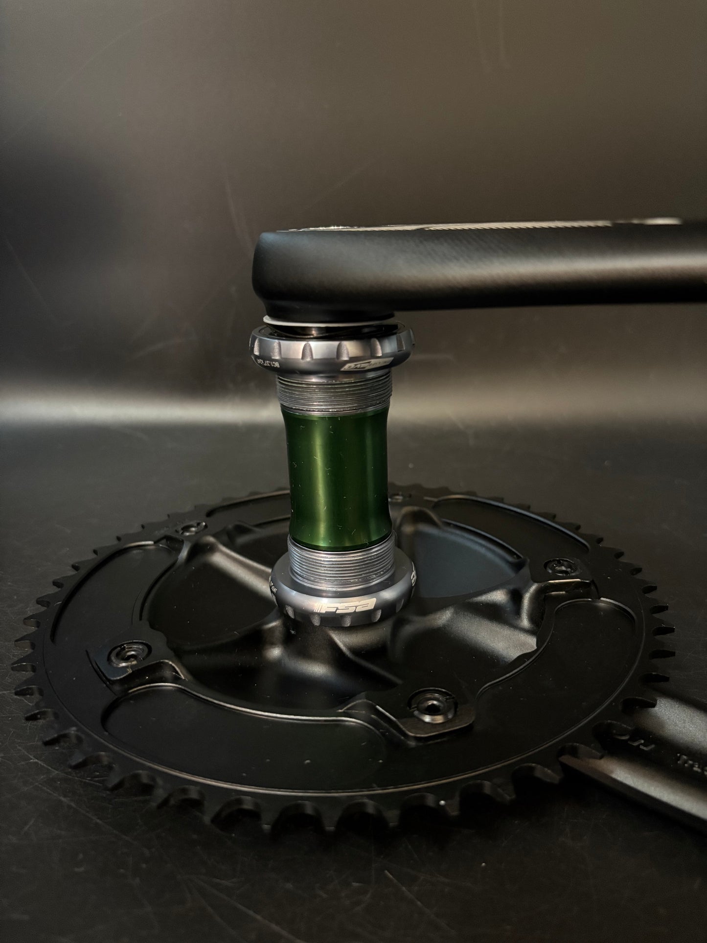 Vision Evo Track Crankset Black 165mm 49t