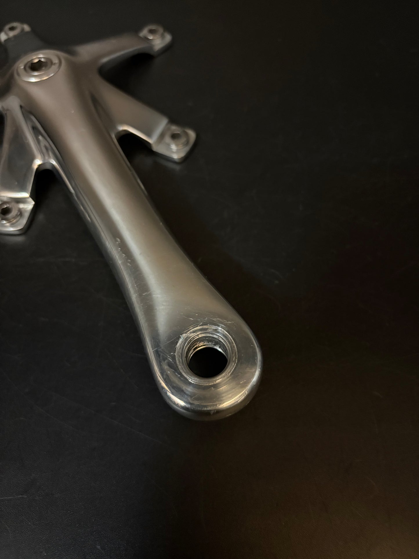 Dura Ace 7710 Cranks Polished 167.5mm