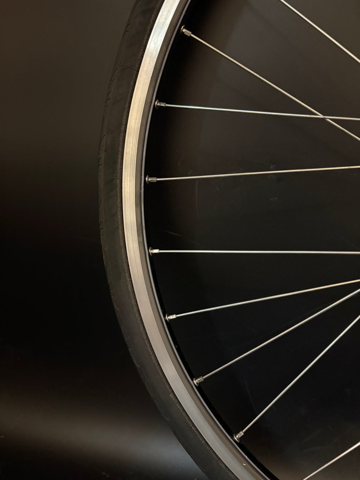 Mavic Open Pro Black / Phil Wood HF Front Wheel 32h