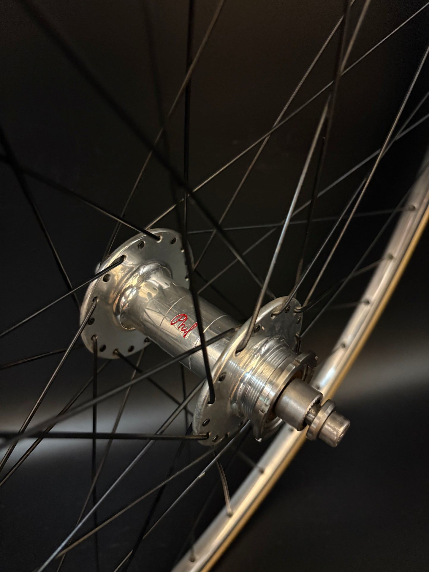 Sun Rims / Phil Wood Wheelset Silver 36h