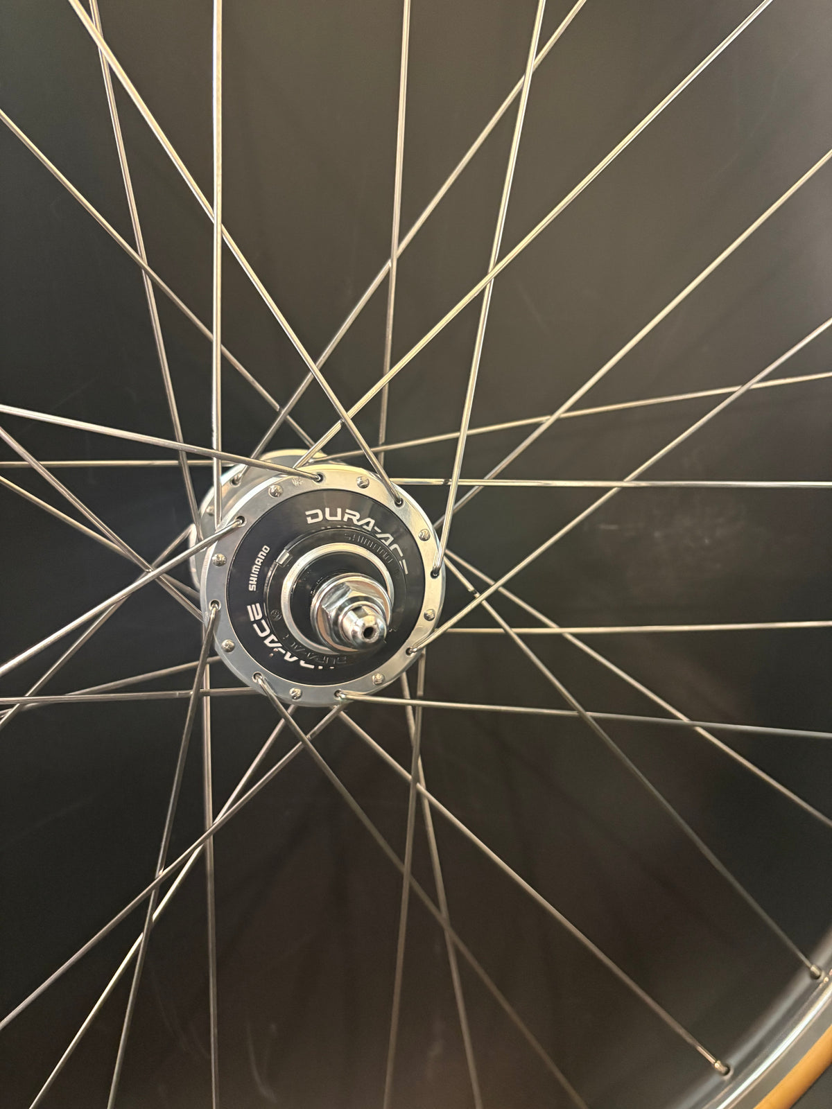H Plus Son Tb14 / Dura Ace 7600 Wheelset Silver 32h
