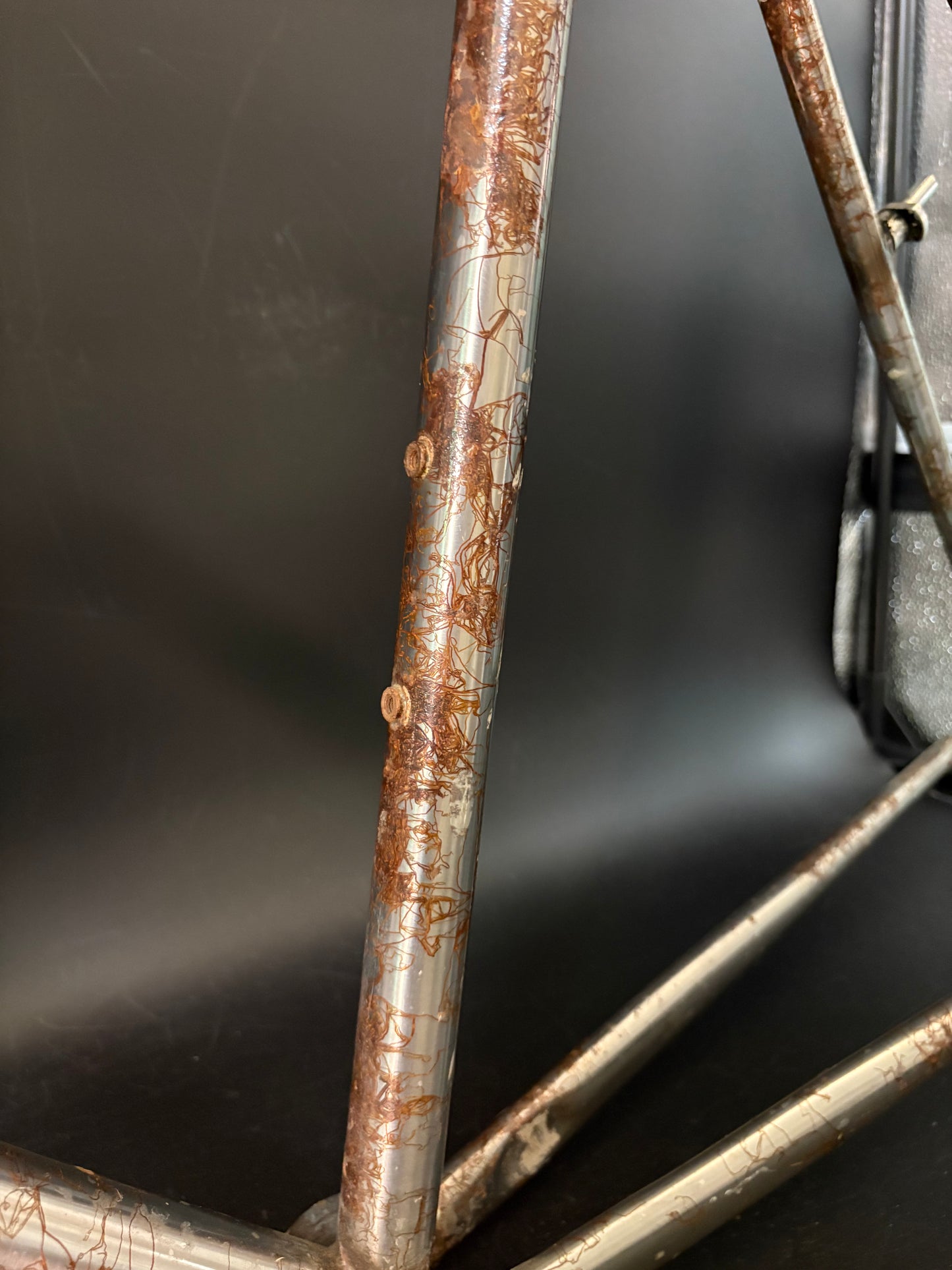 Chas’ Cinelli Mash Work Frameset Raw Prototype #1 55cm
