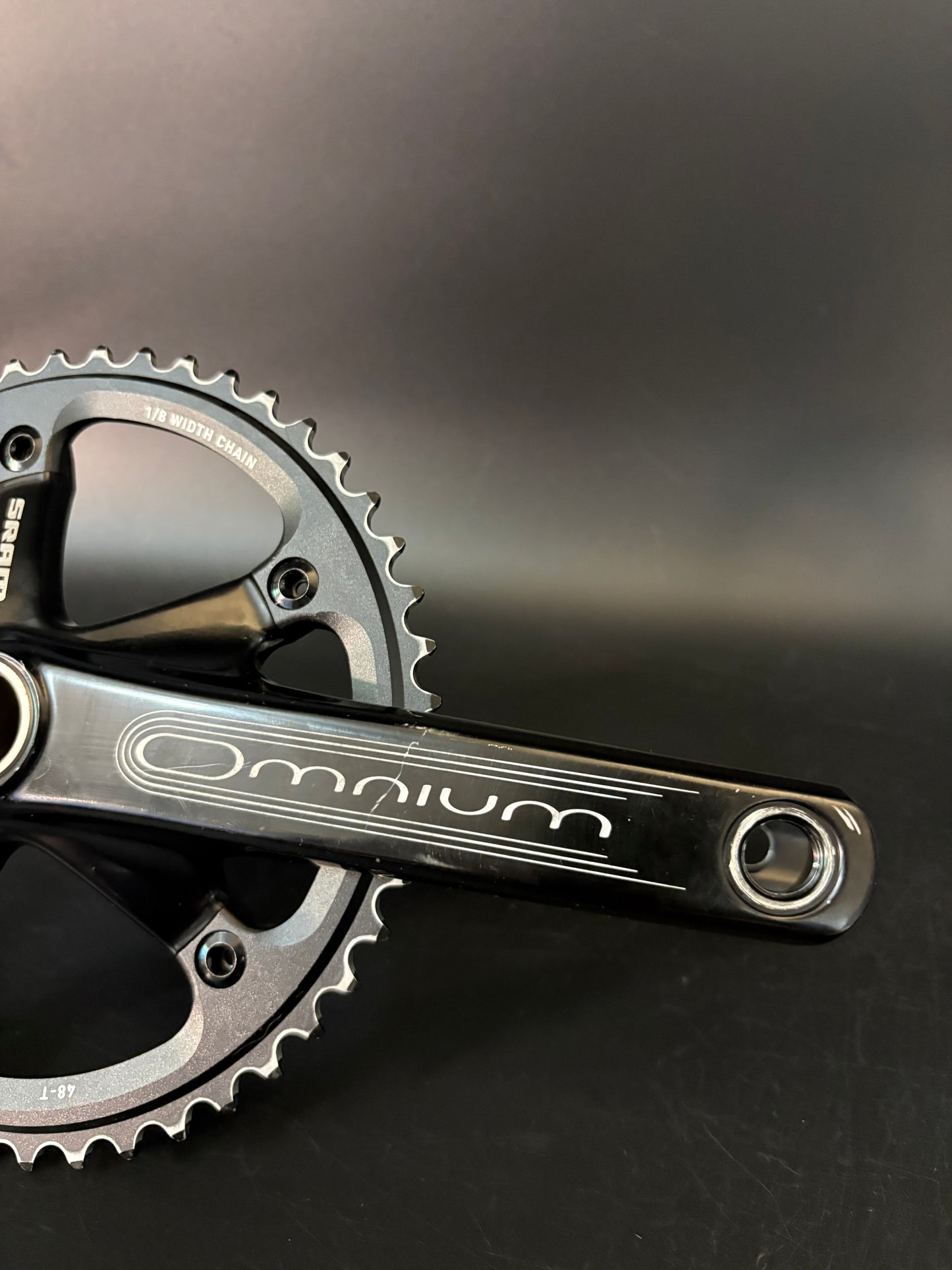 Sram Omnium Crankset Black 170mm 48t