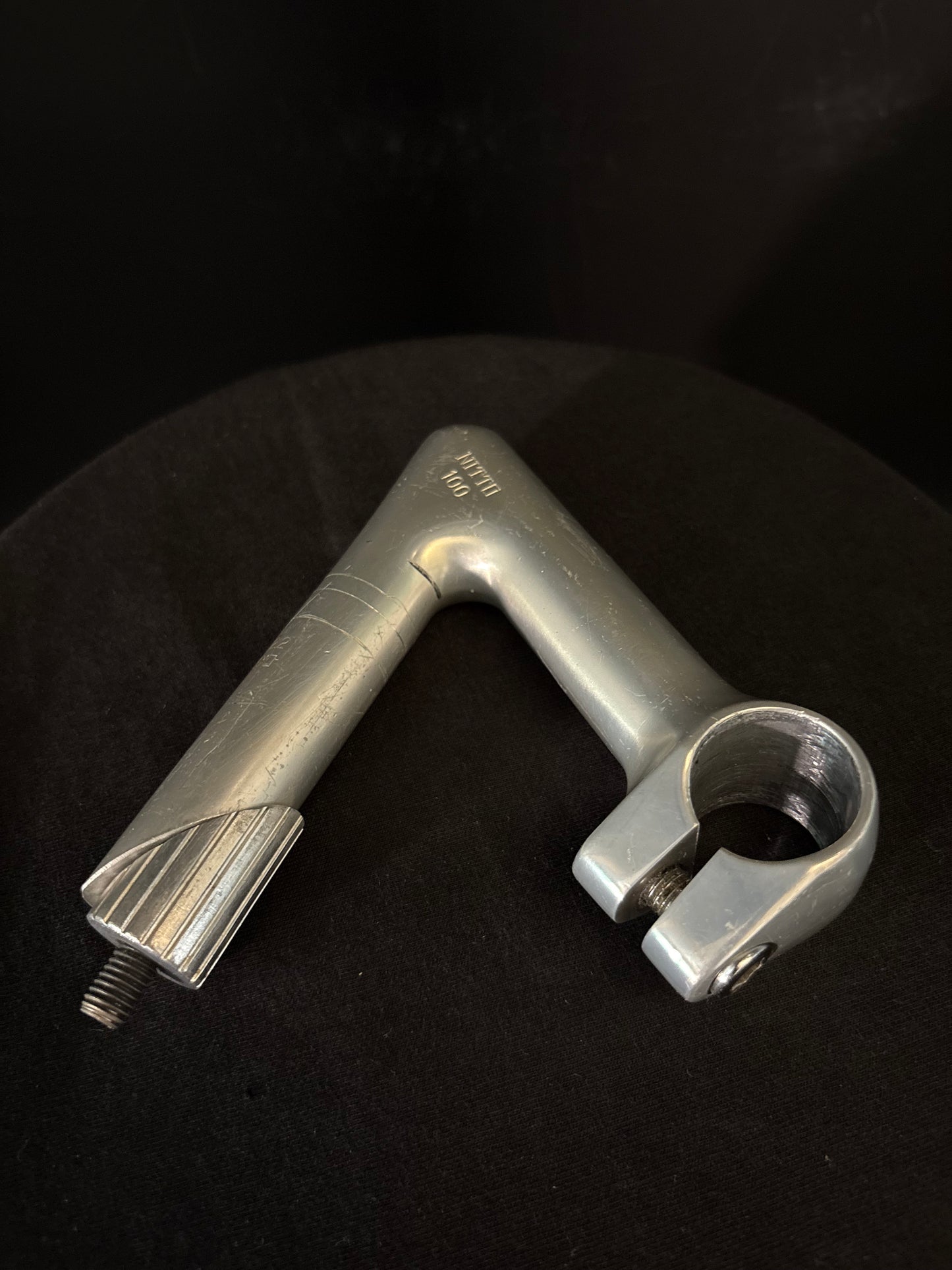 Nitto Jaguar Quill Stem Silver 100mm 25.4 1” Threaded
