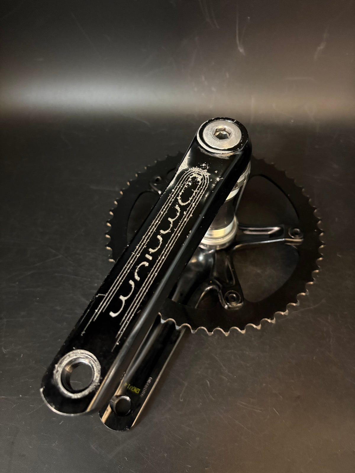 Sram Omnium Crankset Black 165mm 48t