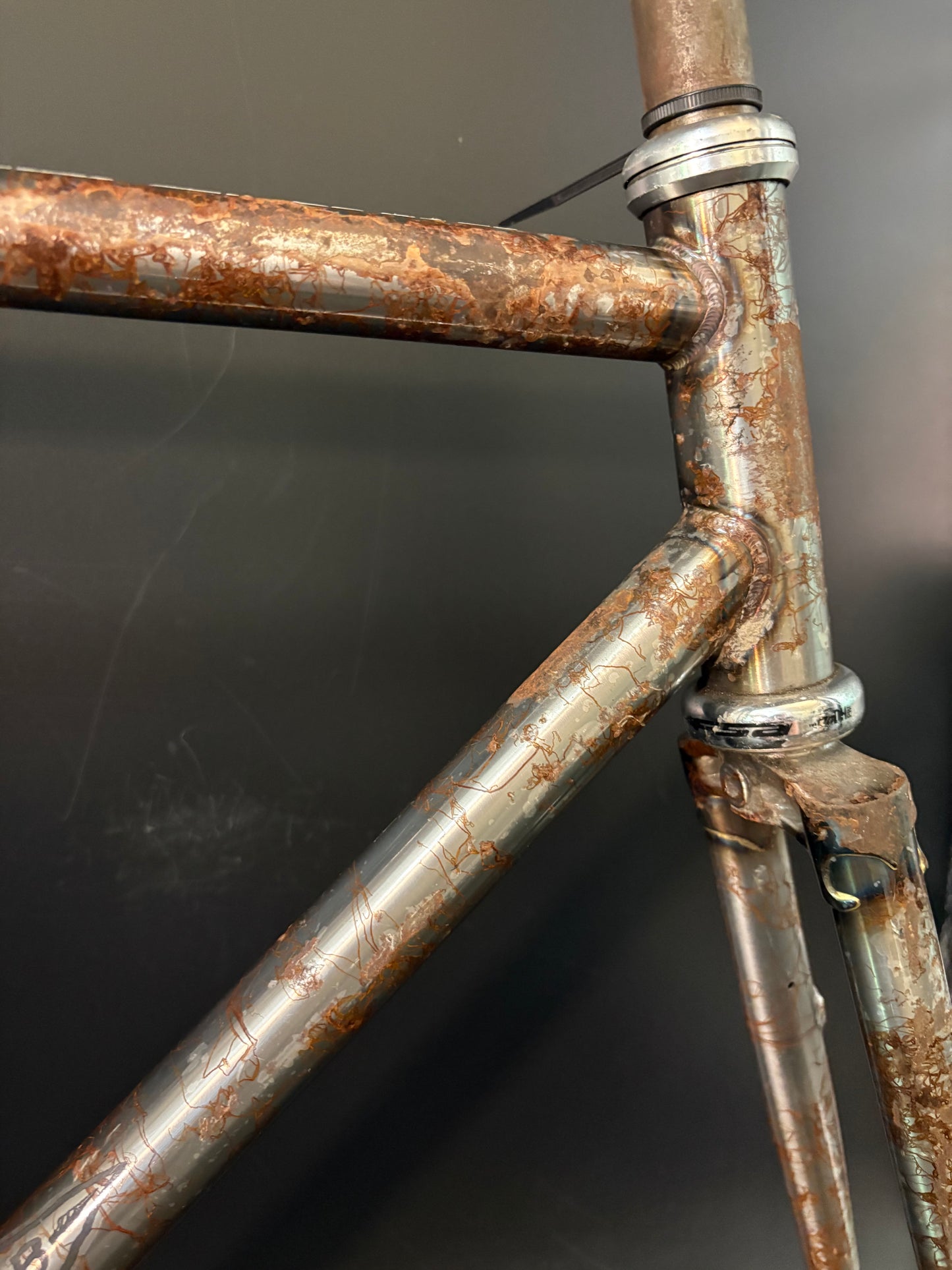 Chas’ Cinelli Mash Work Frameset Raw Prototype #1 55cm