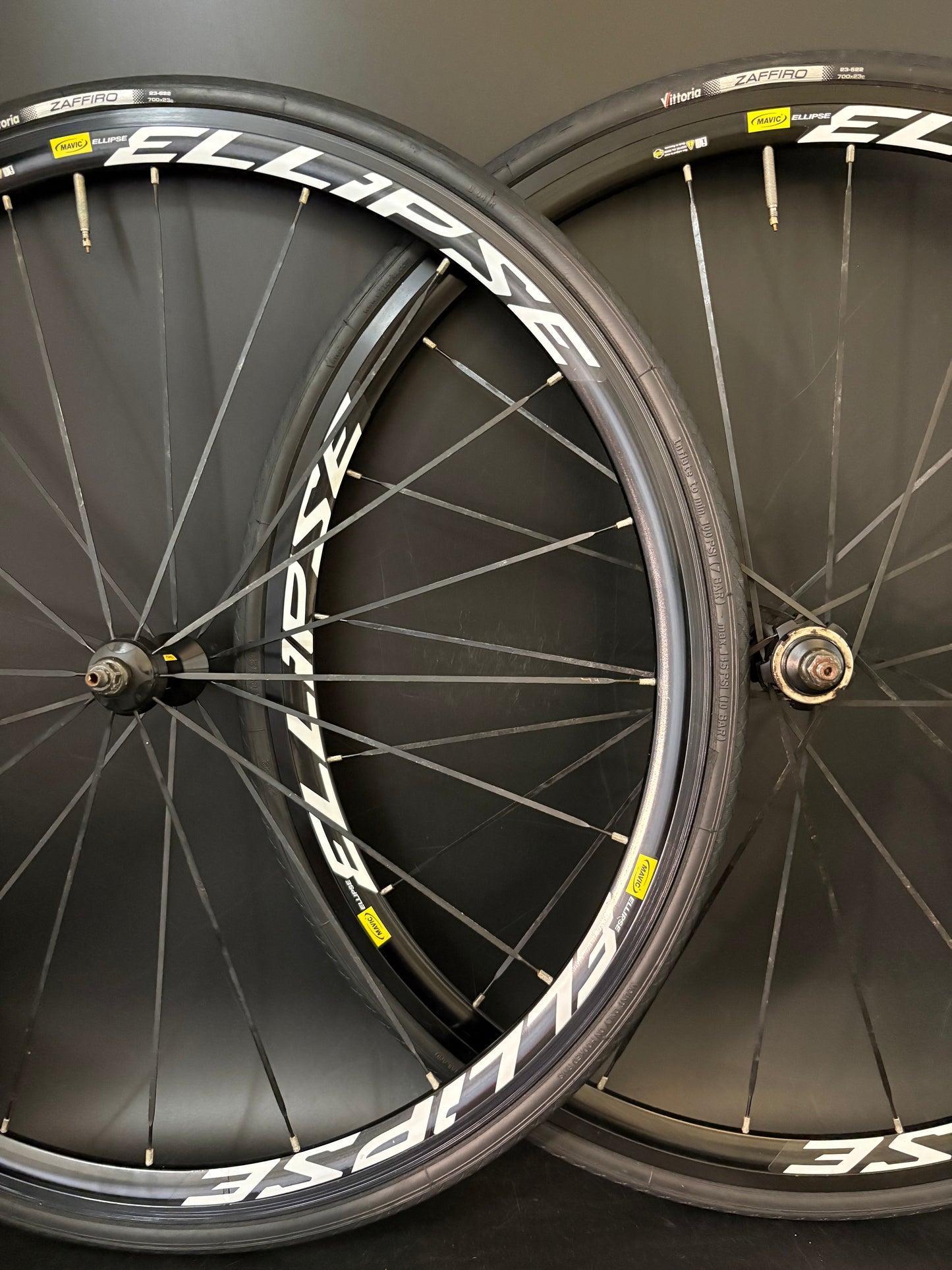 Mavic Ellipse Wheelset Black 20h