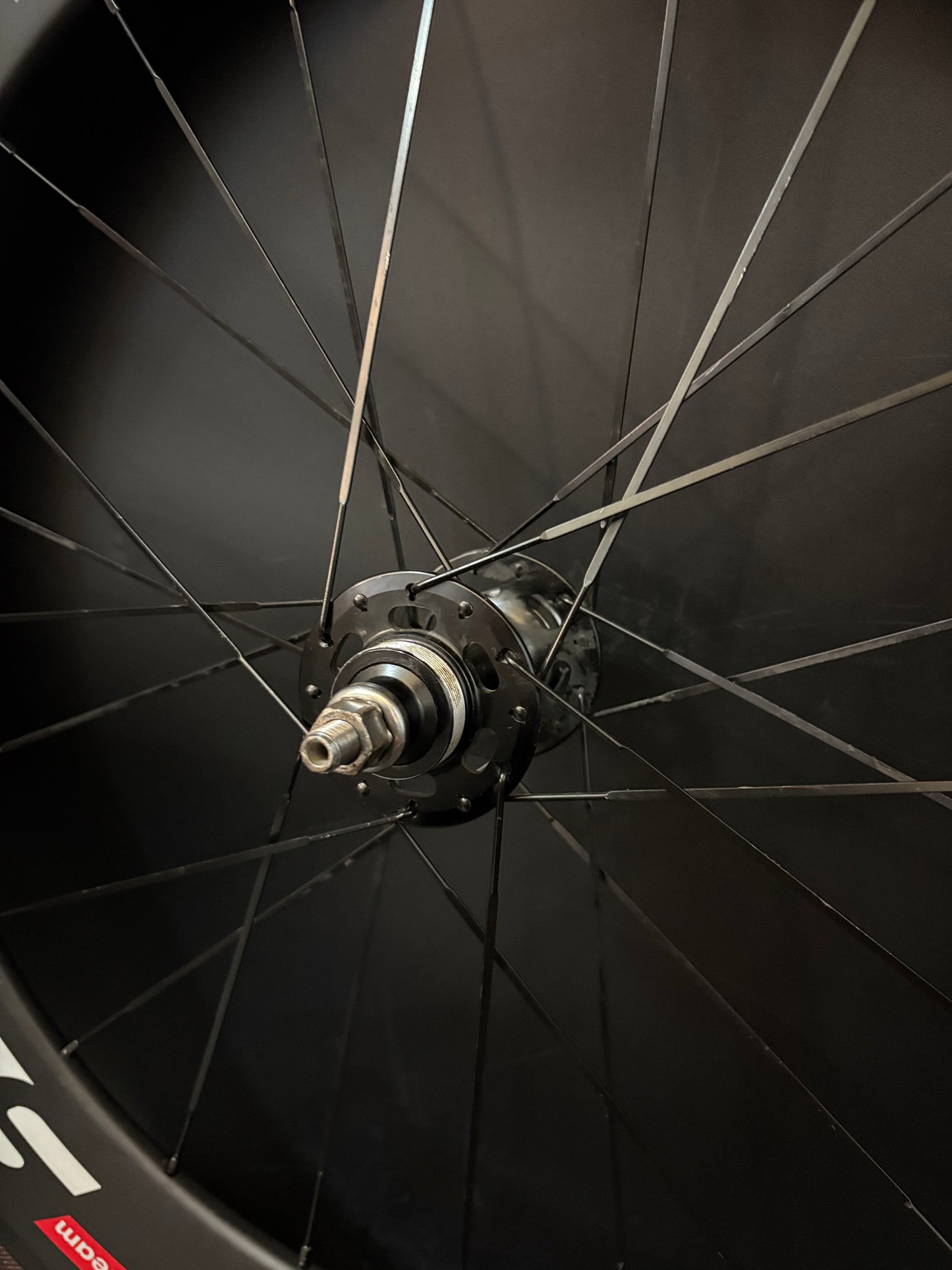 Superteam Carbon Clincher 88mm Rear Wheel 24h