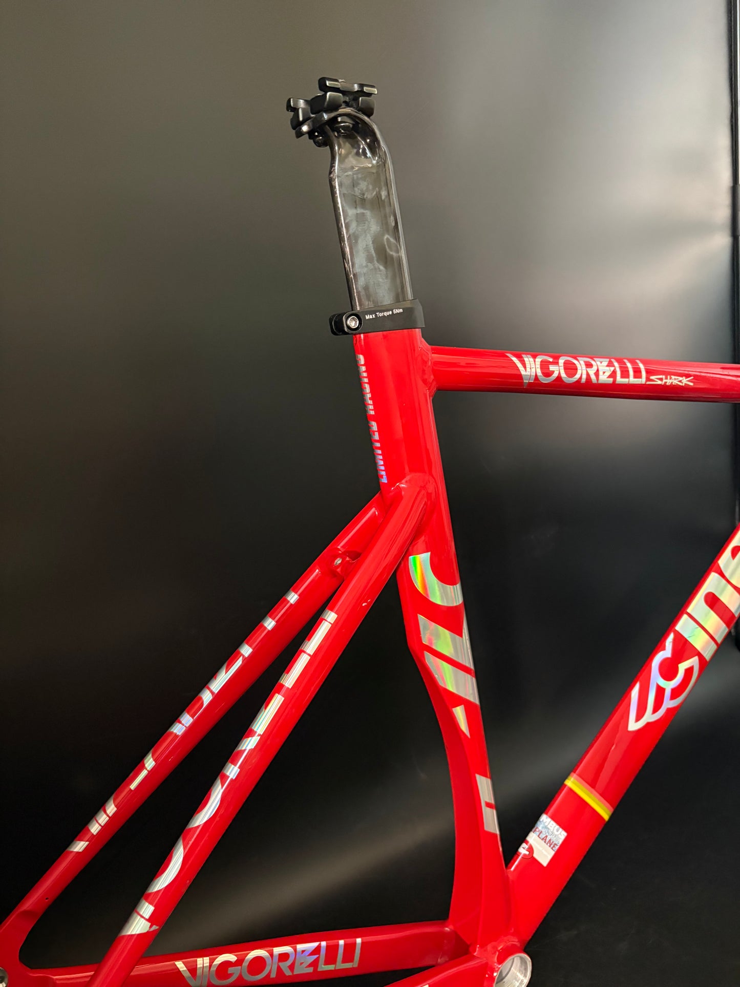 Cinelli Vigorelli Shark Frameset Red 54cm
