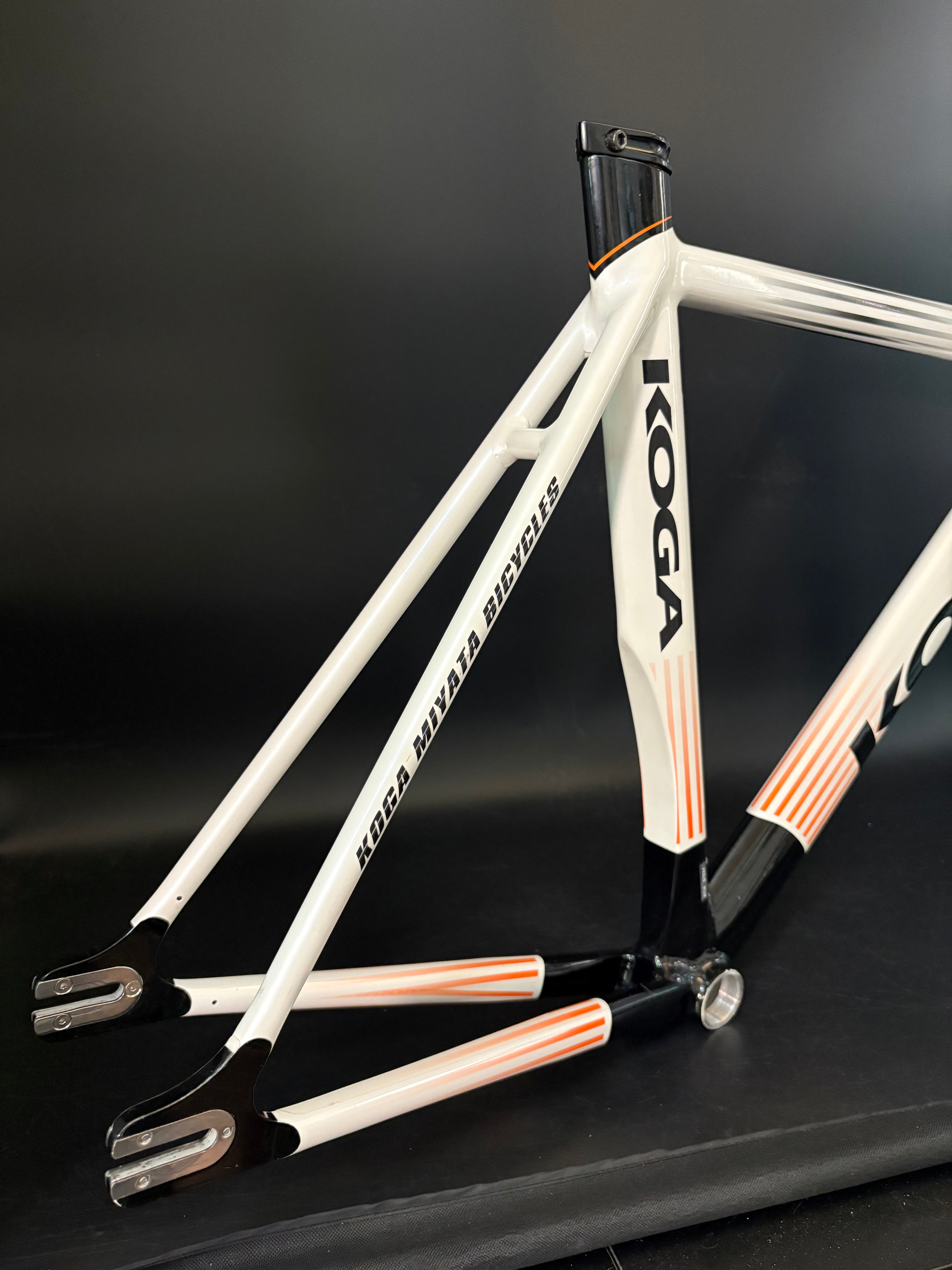 Koga Miyata Full Pro Track Scandium Frameset White 53cm – Track Lab