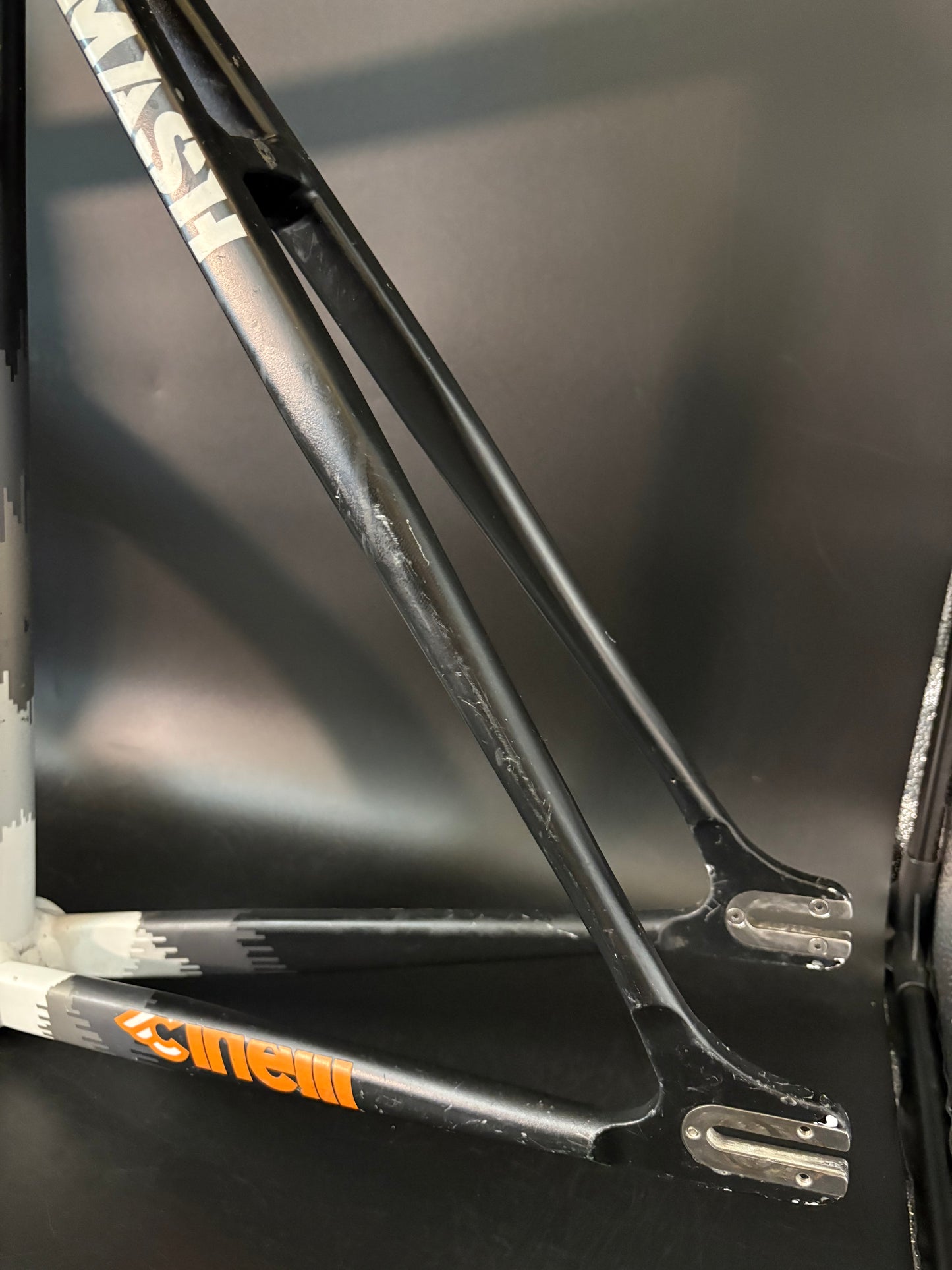 Cinelli Mash Histogram Frameset Black/Orange 53cm Medium