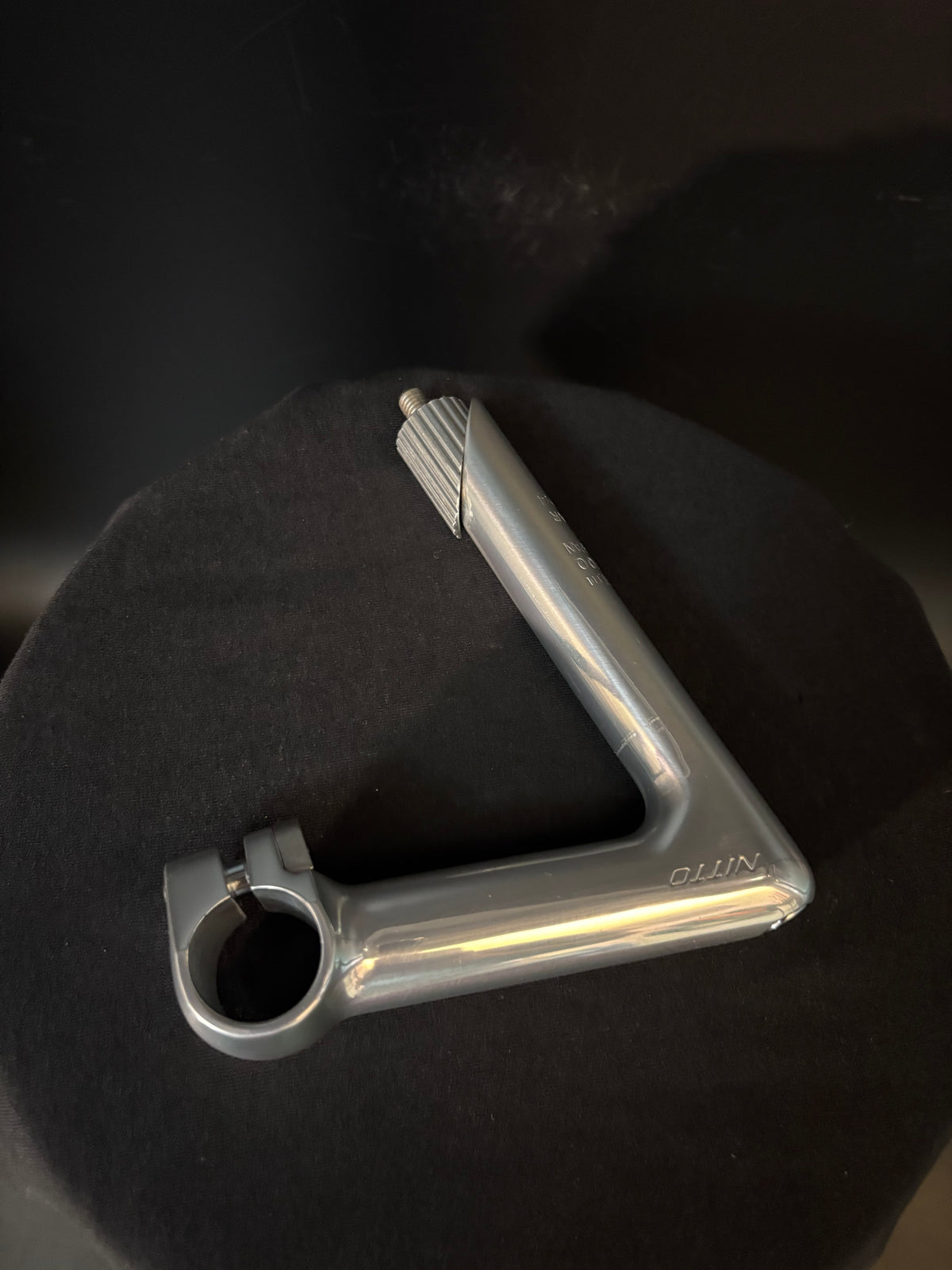 Nitto Pearl NP 1” Threaded Quill Stem Silver 100mm 25.4