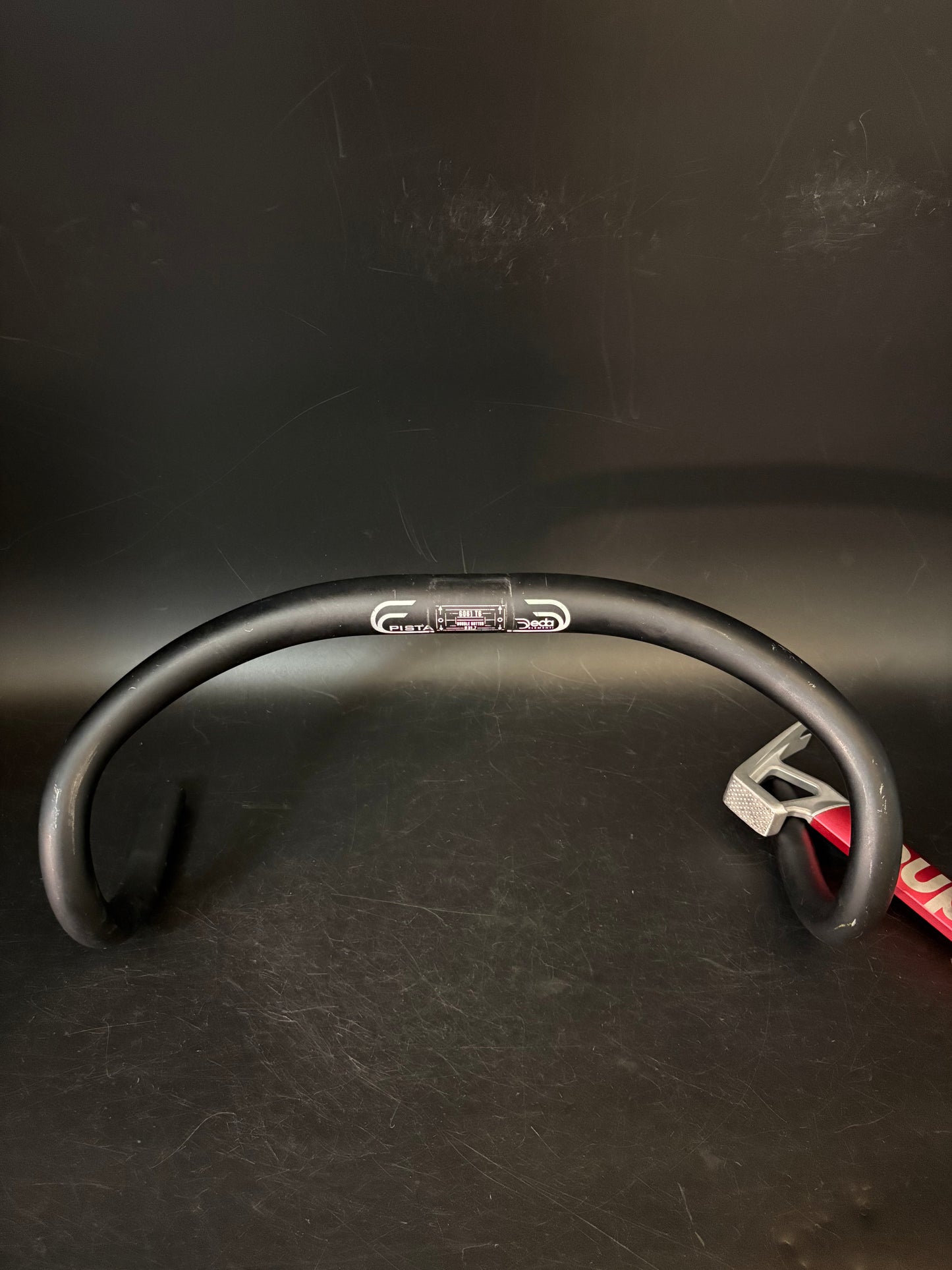 Deda Pista Track Drop Handlebar Black 40cm 31.8