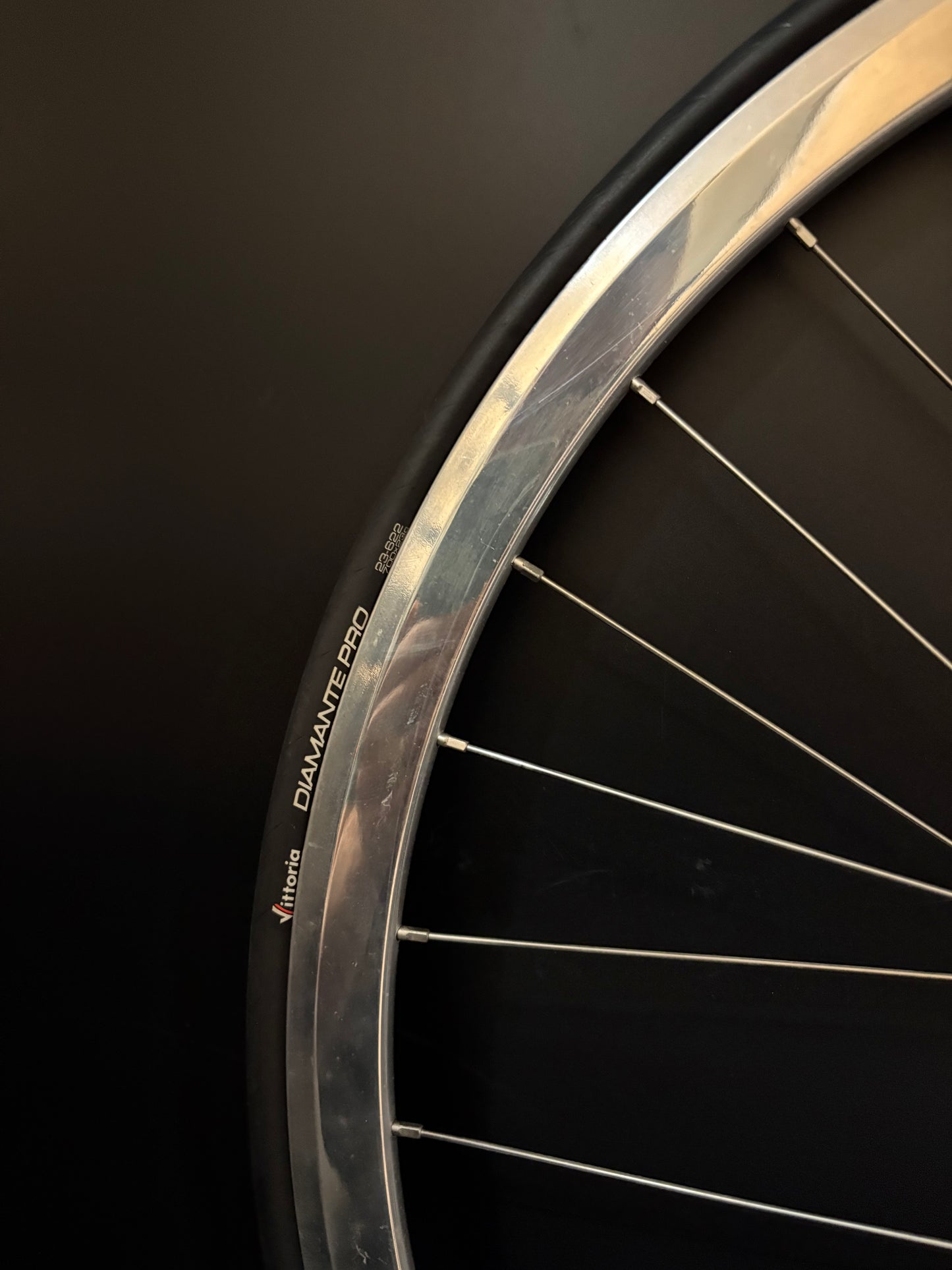 Velocity Deep V Silver / Phil Wood LF Wheelset 32/36h