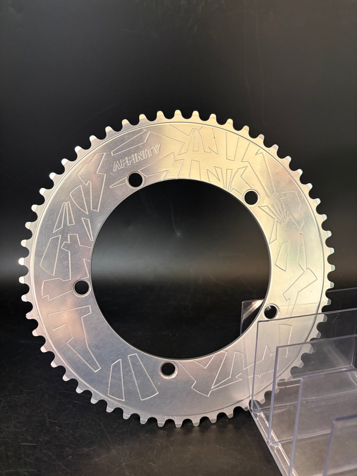 Affinity Pro Track Chainring Silver 55t