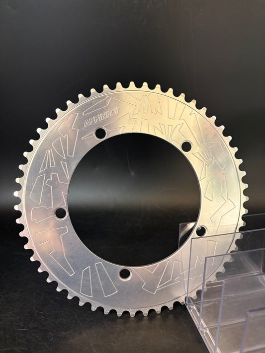 Affinity Pro Track Chainring Silver 55t