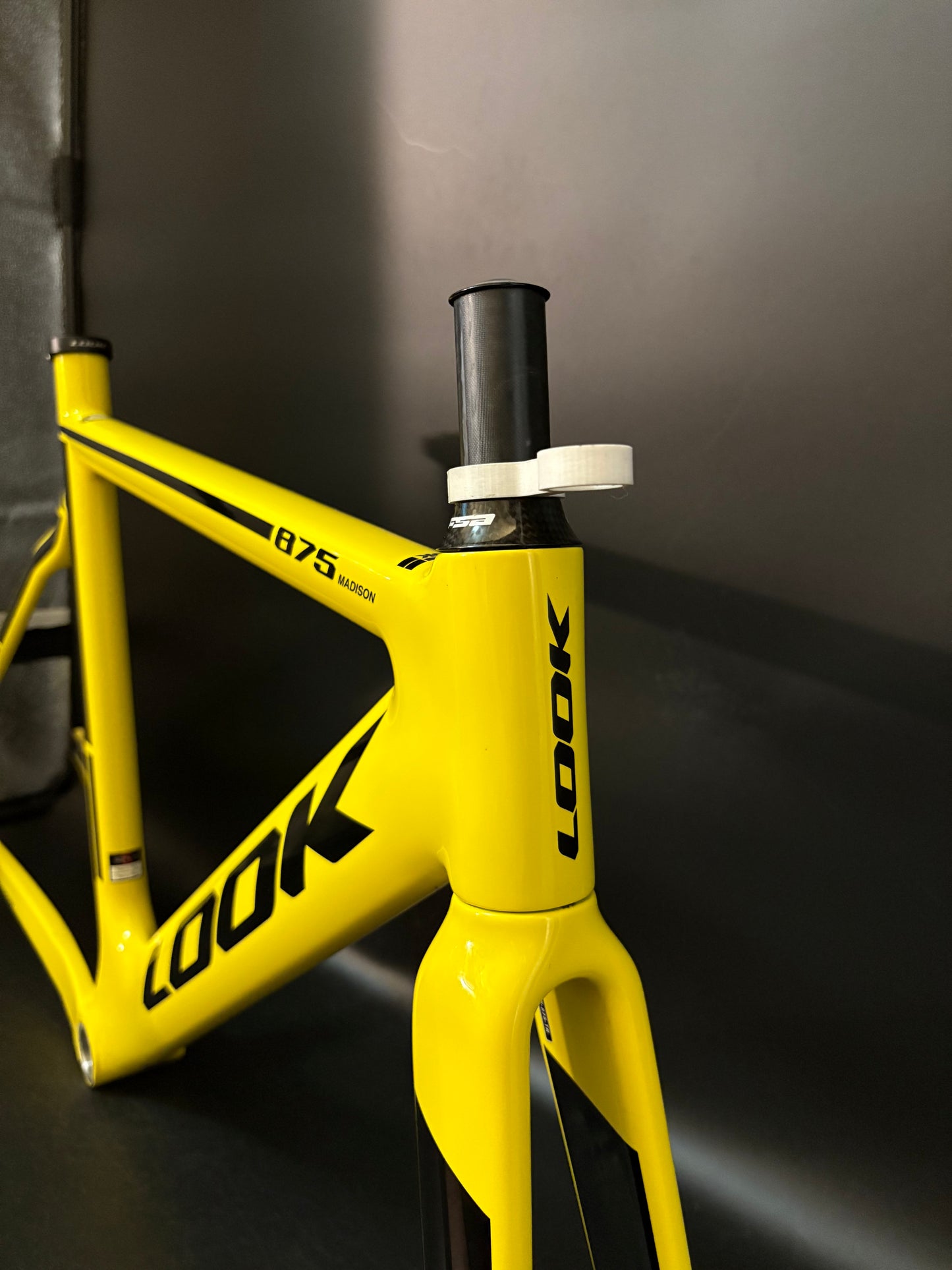 Look 875 Madison Frameset Yellow Carbon Small