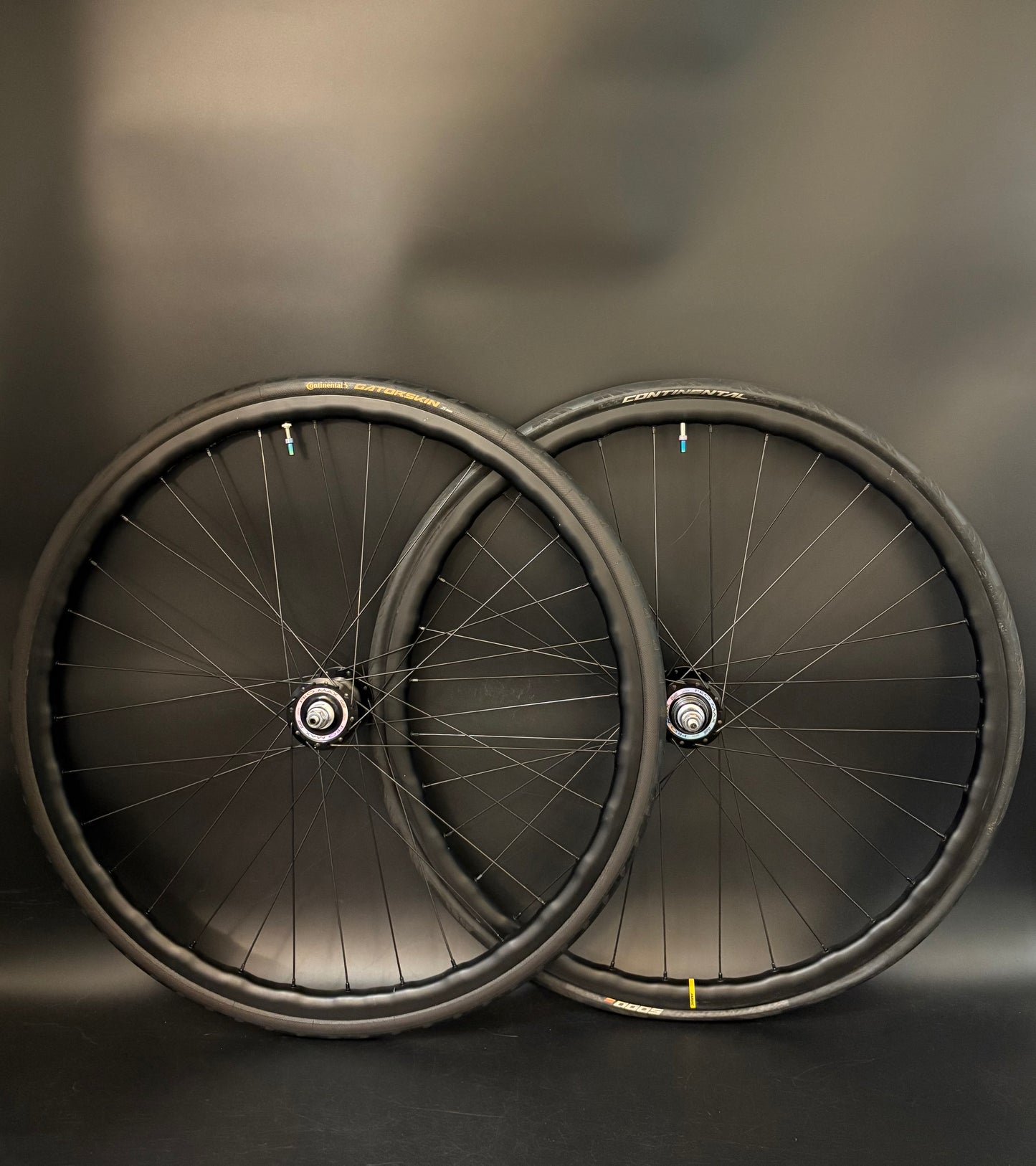Mavic Open Pro UST Disc Black / Suzue Pro Max Carbon Wheelset 32h