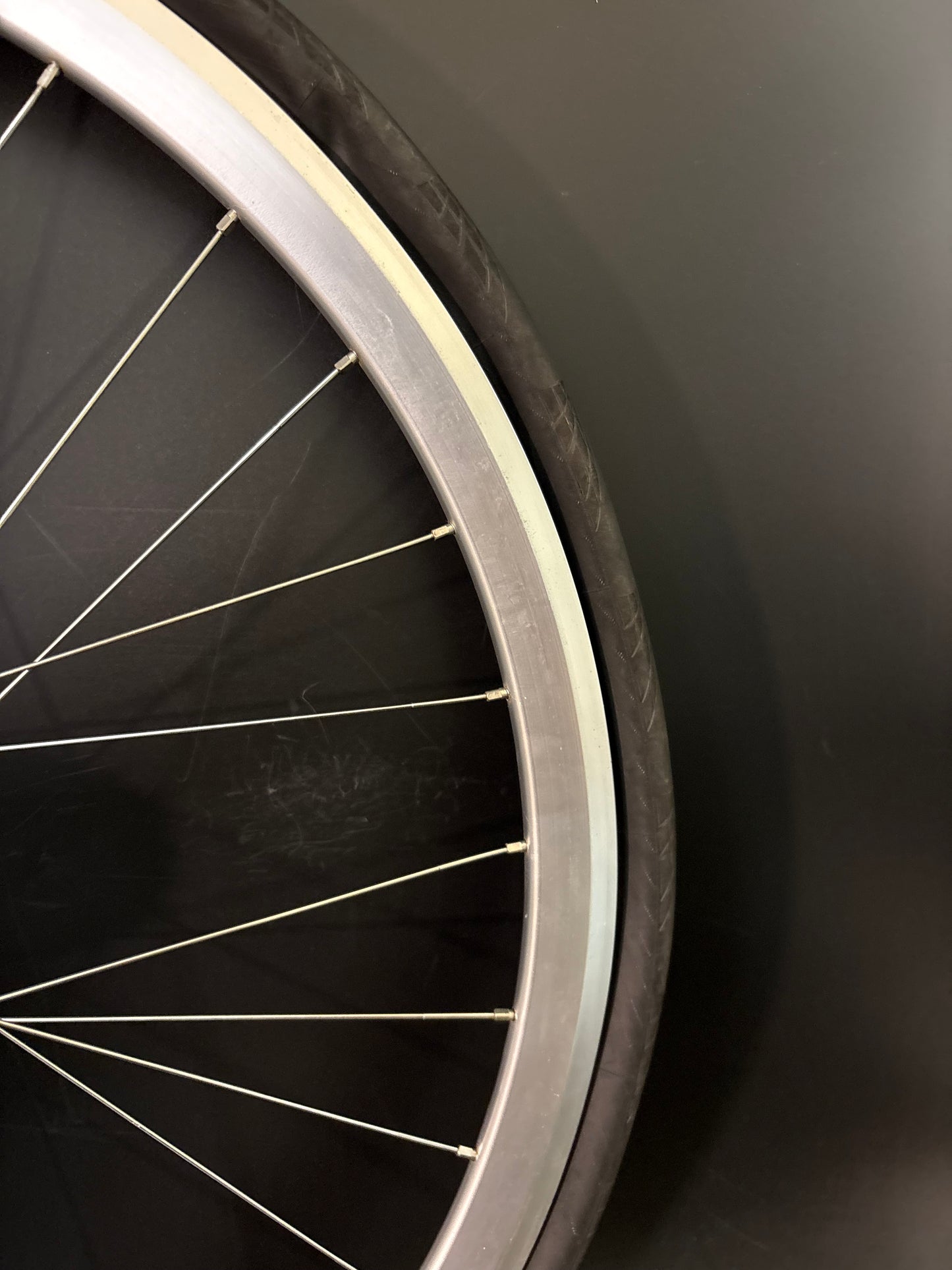 Velocity Deep V / Level Rear Wheel Silver 32h