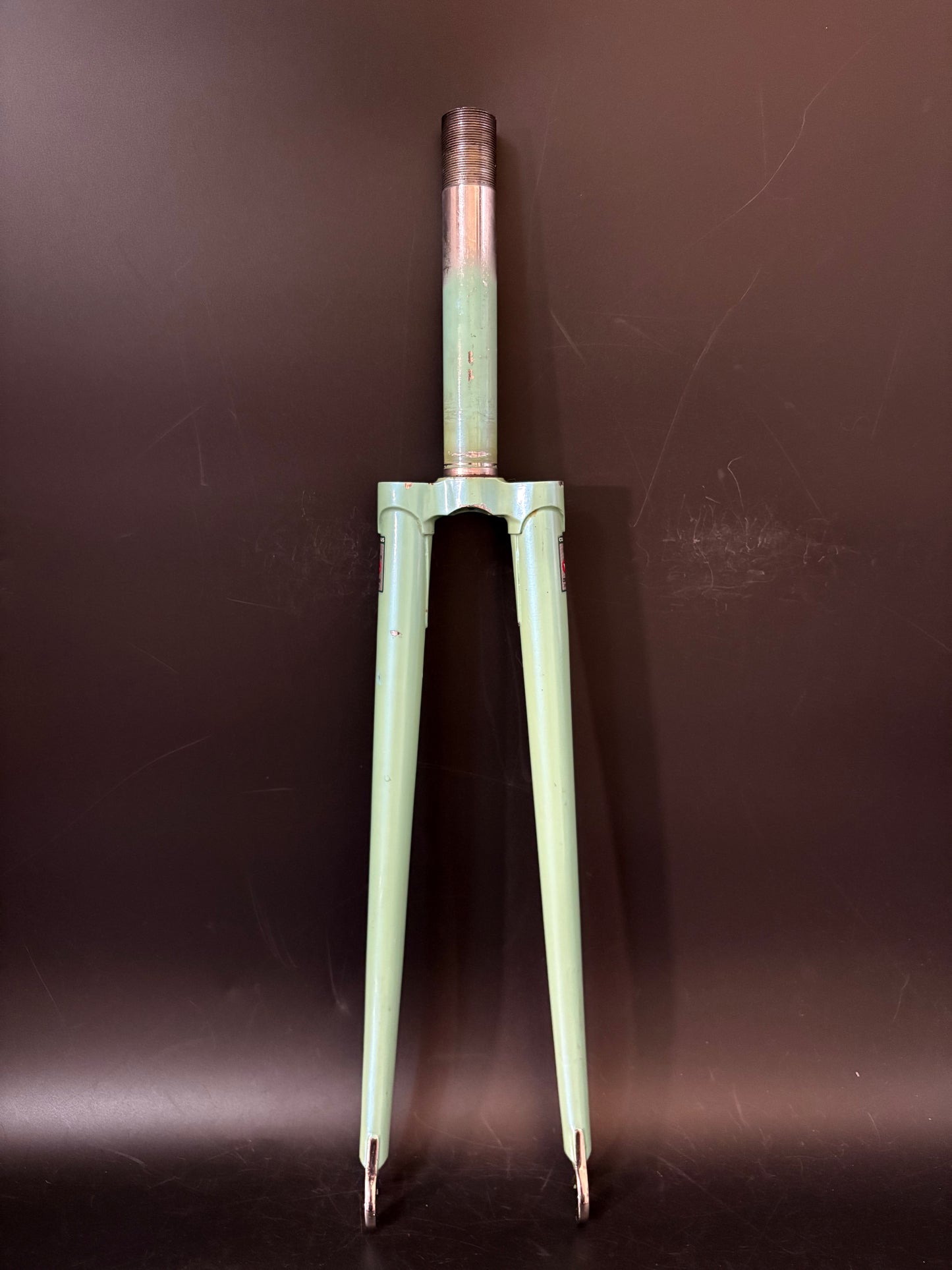 Bianchi Columbus Track Fork Celeste 1” Threaded 164mm