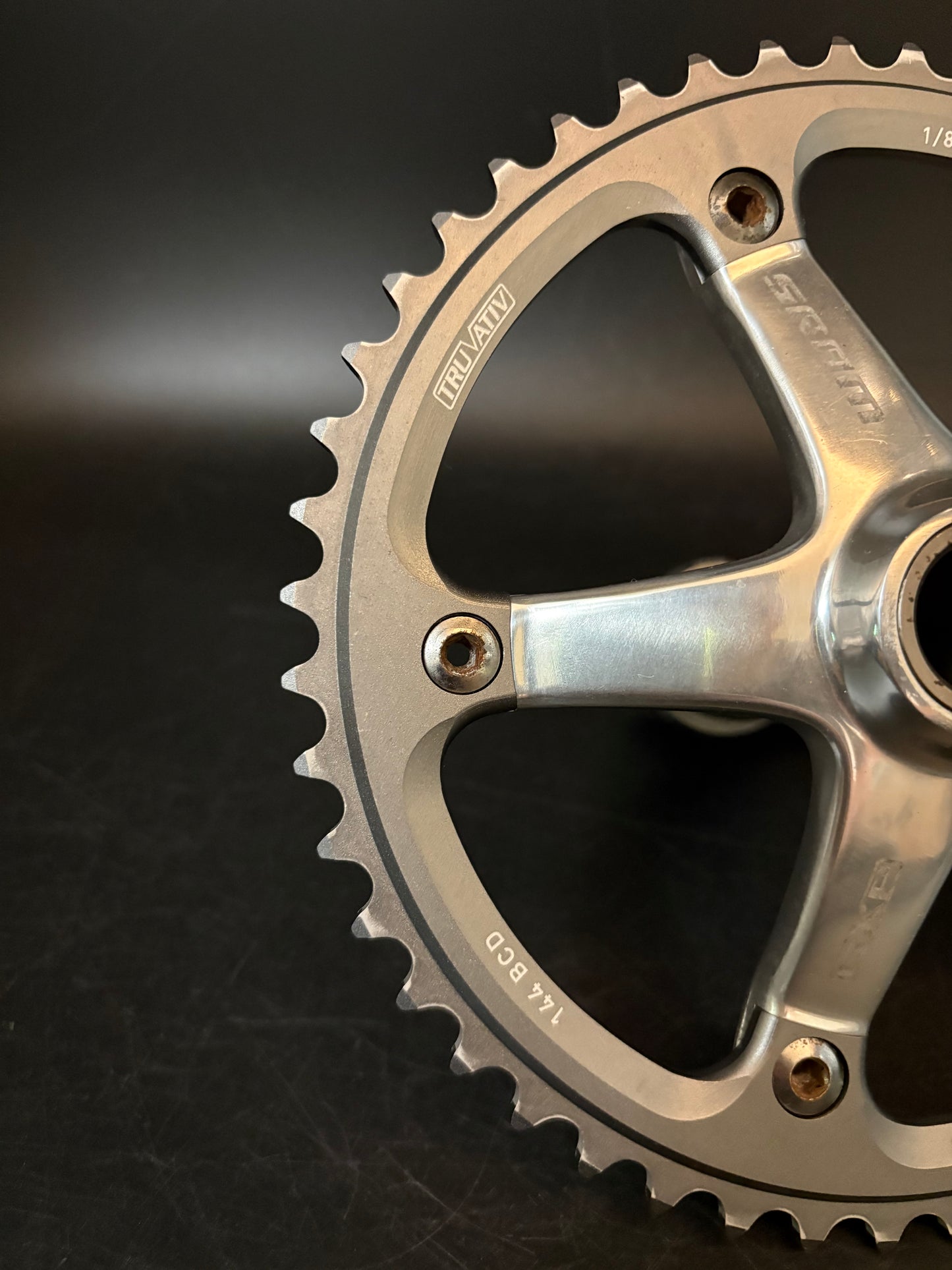 Sram Omnium Crankset Silver 165mm 48t