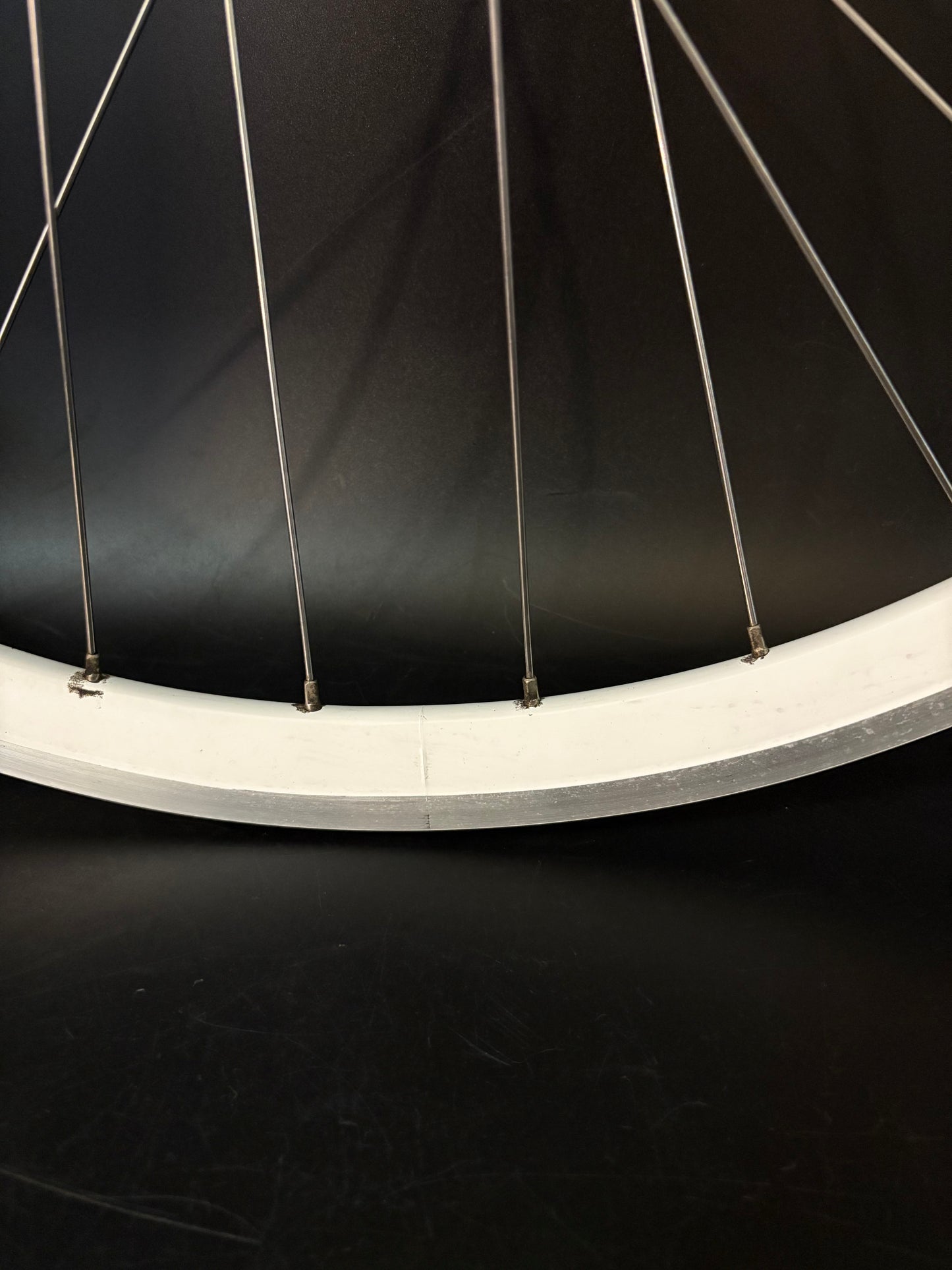 Shroom Components White Machined Wheelset 32h