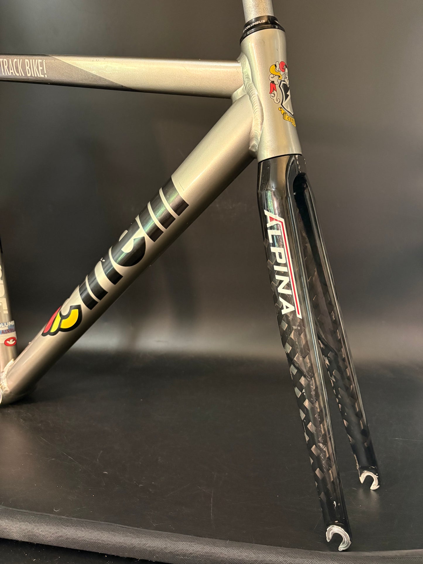Cinelli Mash Bolt Frameset Grey 53cm