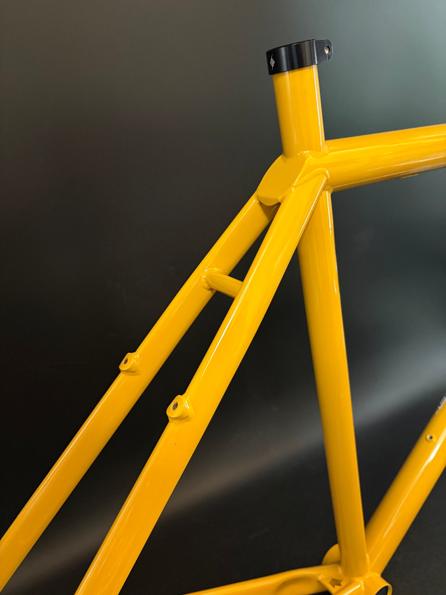 Brooklyn Machine Works Gangsta Track v4 Frameset Yellow Medium