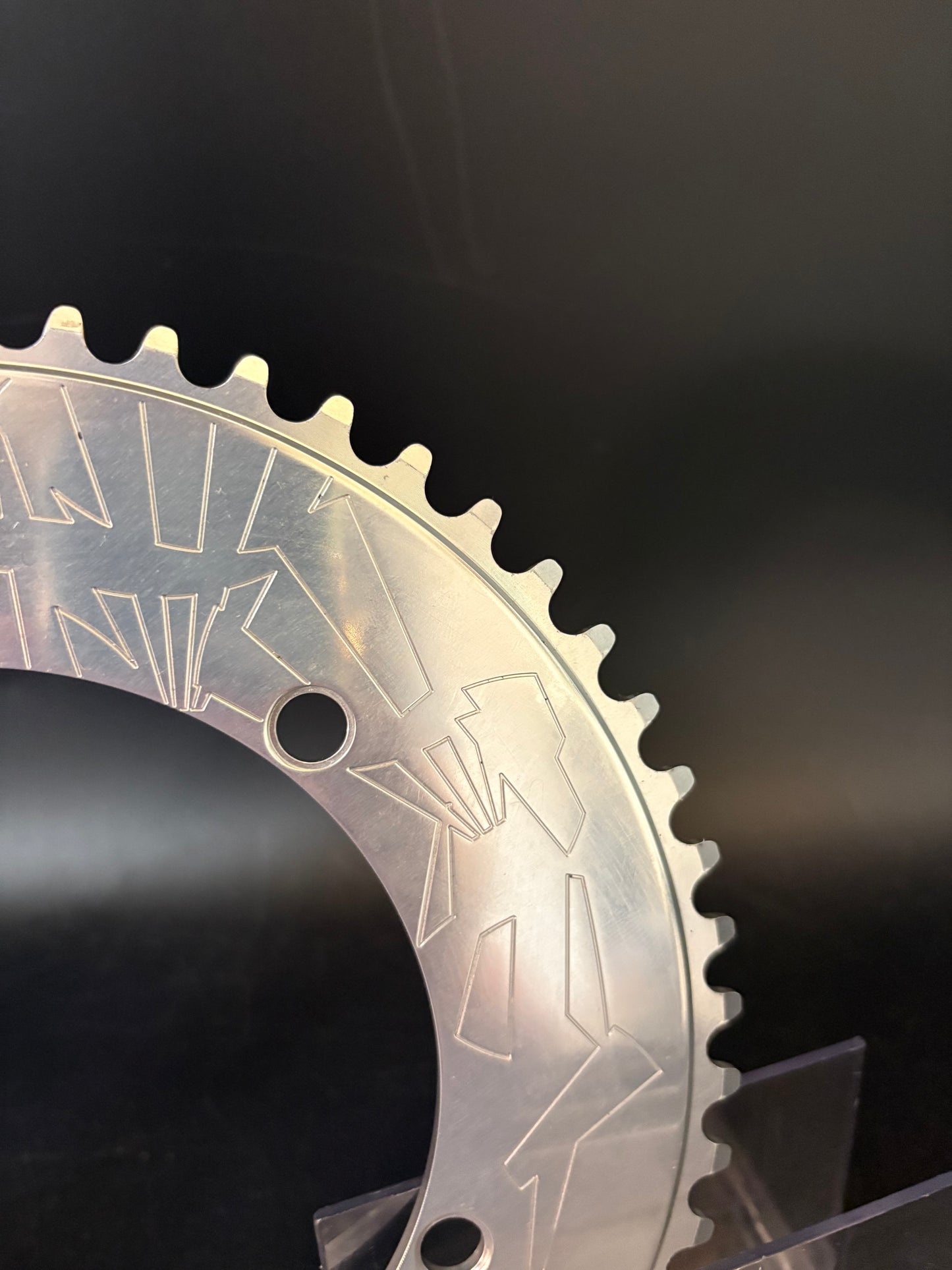 Affinity Pro Track Chainring Silver 55t