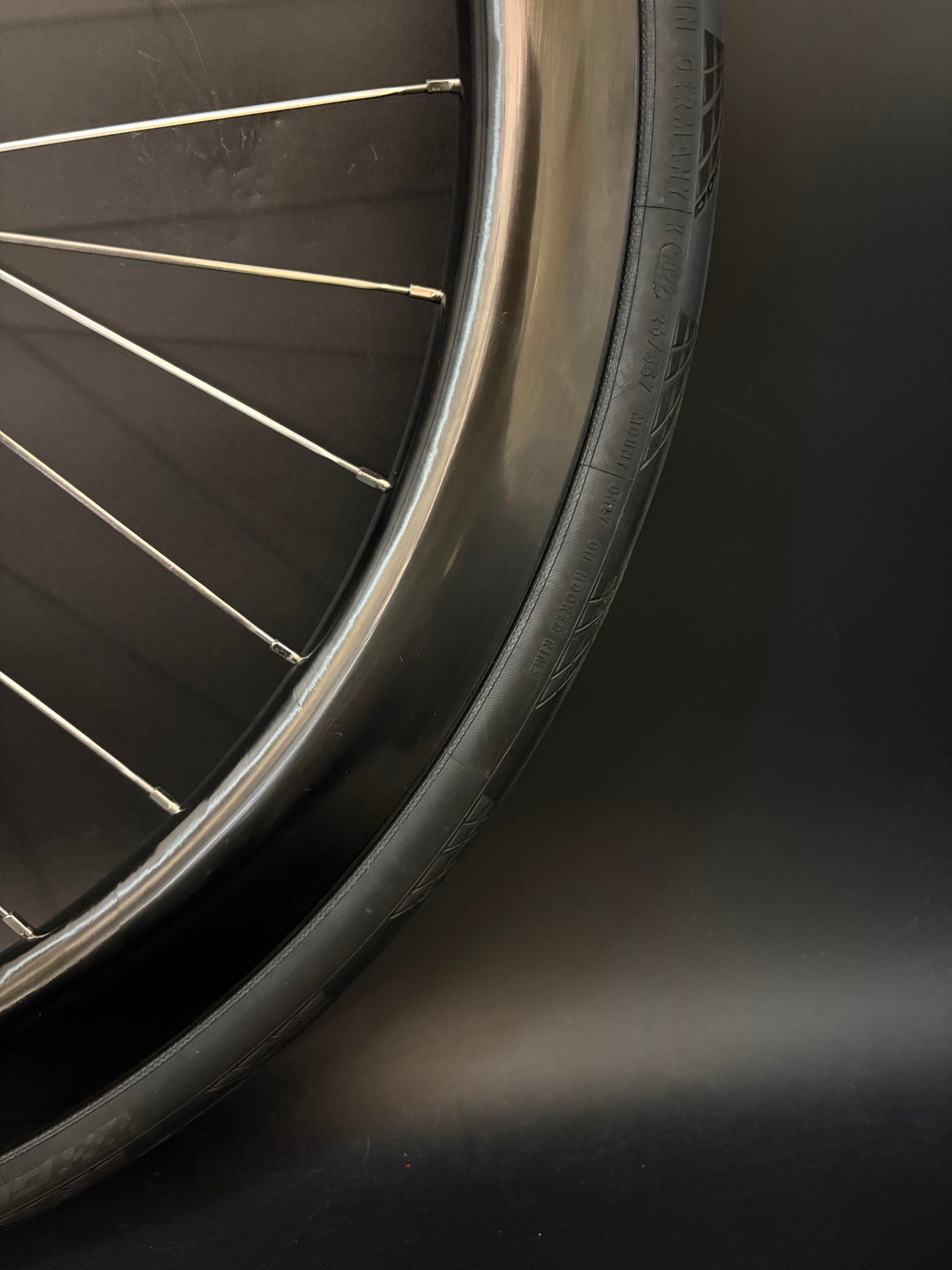 Track Lab Light Bicycle Custom Built Phil Wood Carbon Wheelset 32h