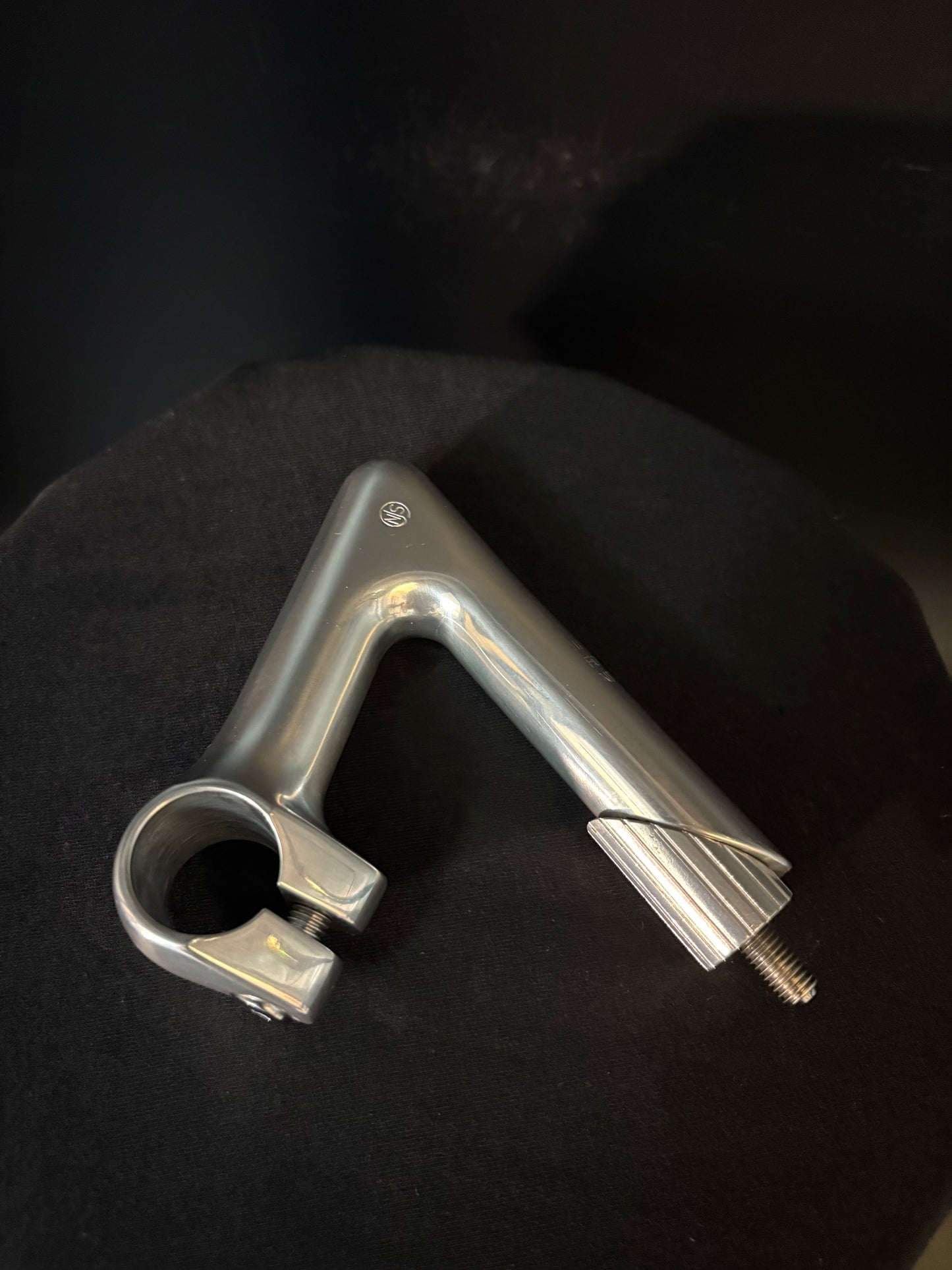 Nitto Jaguar 1” Threaded Quill Stem Silver 90mm 25.4