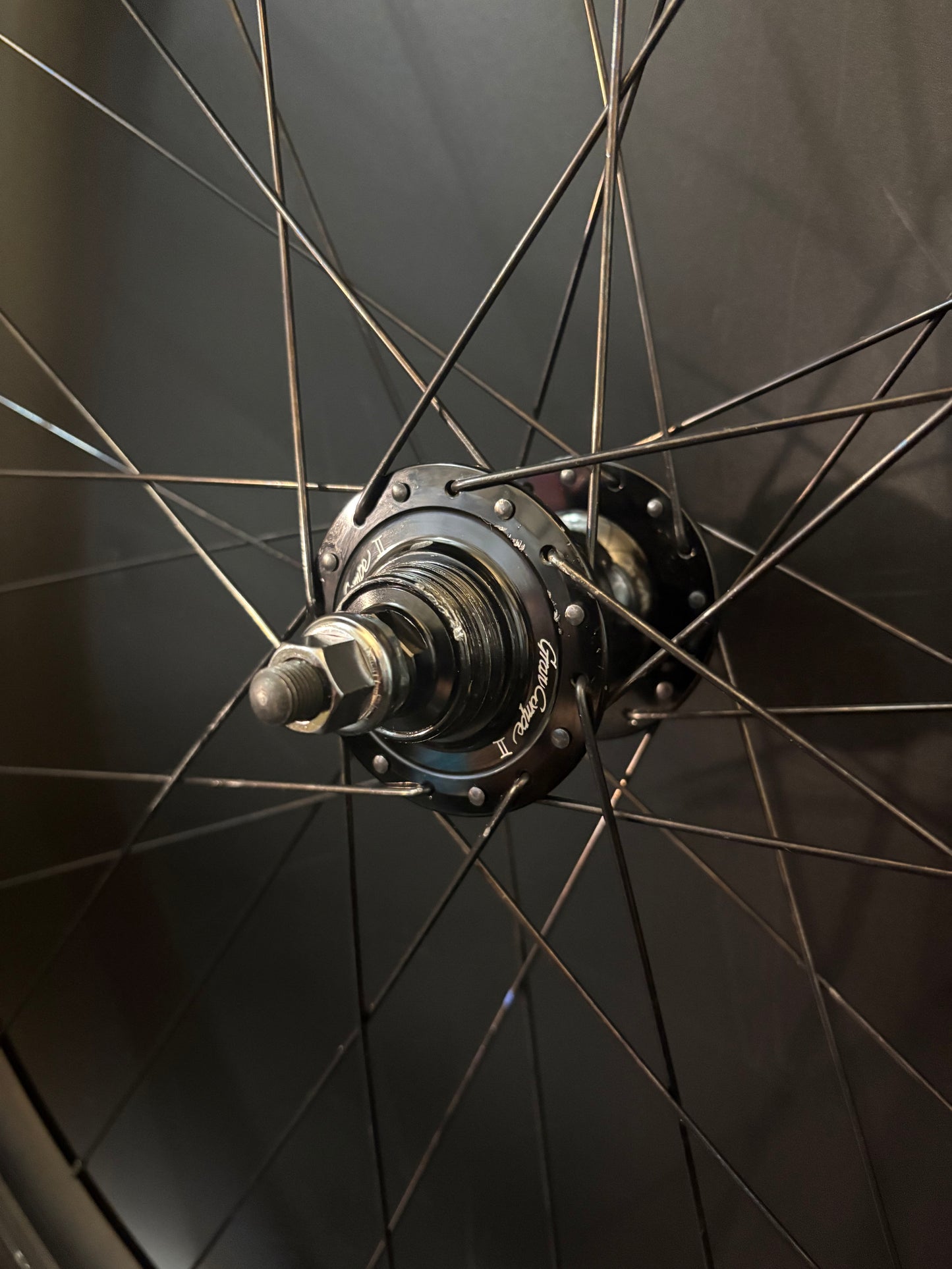 H Plus Son Archetype / Gran Compe HF Wheelset Black 32h Tubeless