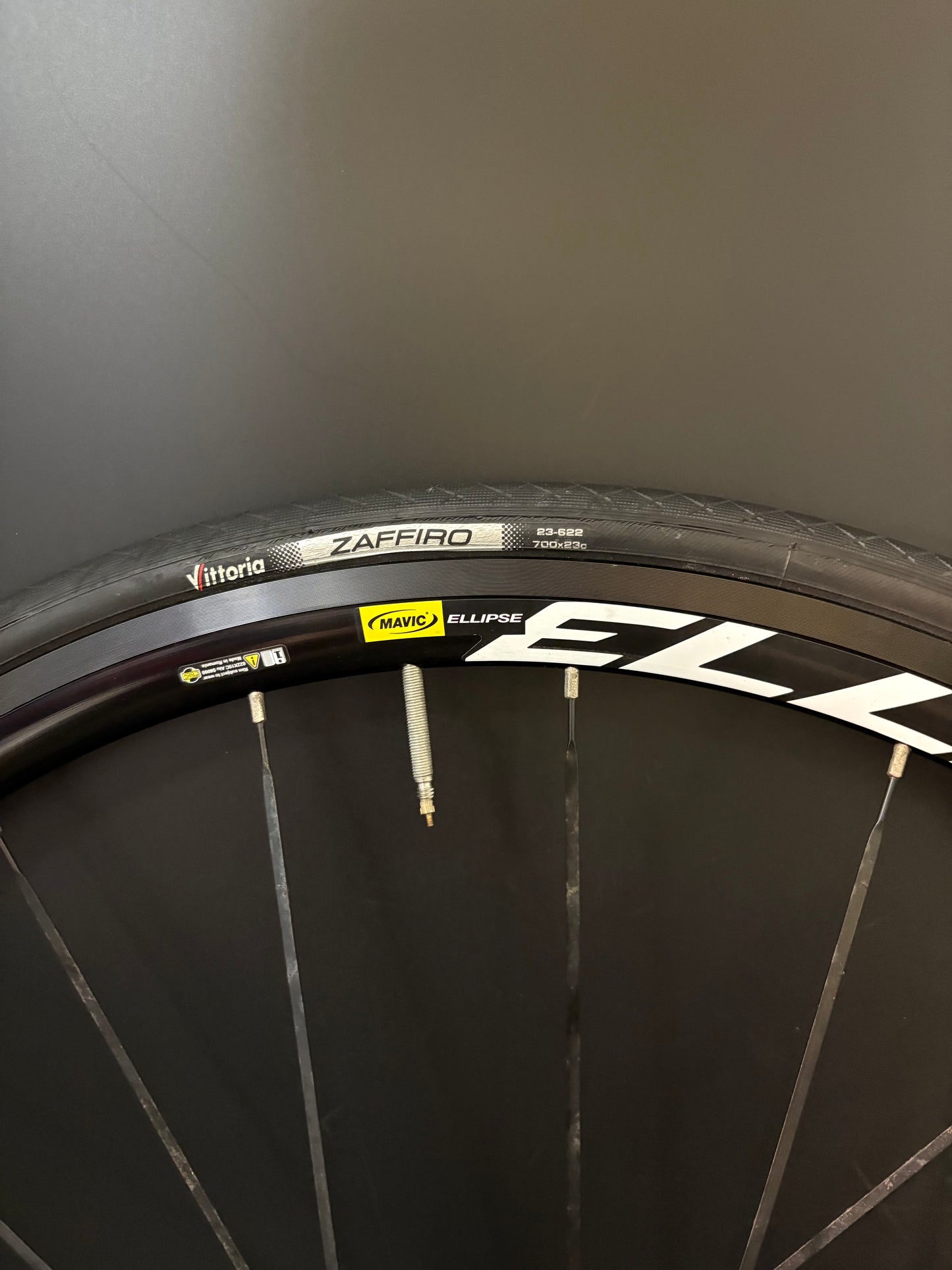 Mavic Ellipse Wheelset Black 20h