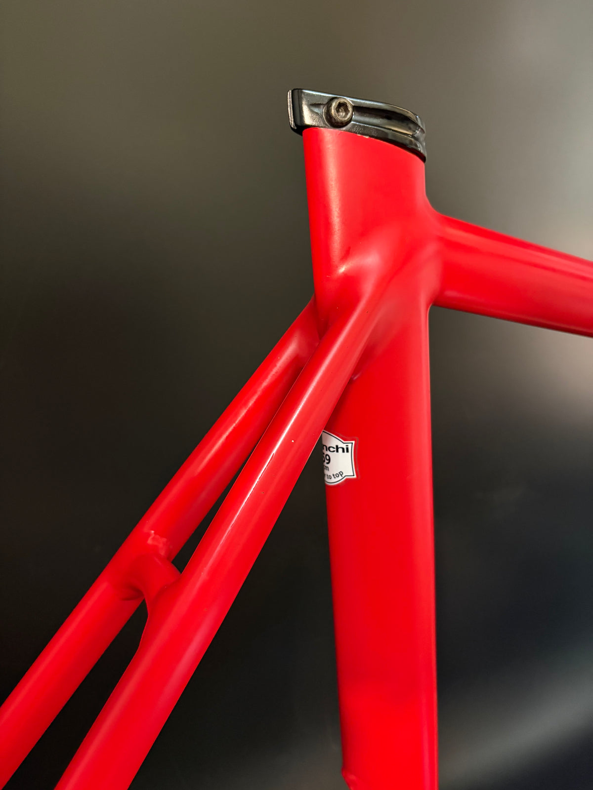 Bianchi Super Pista Frameset Red 59cm