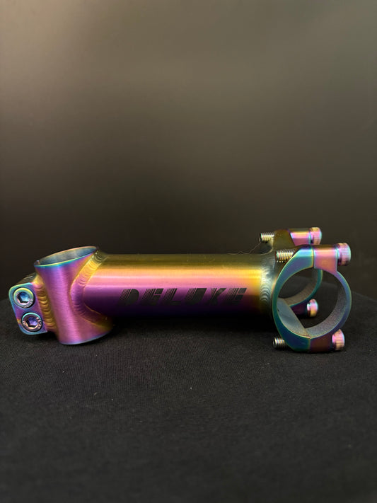 Deluxe Ti Stem Oil Slick 110mm 31.8