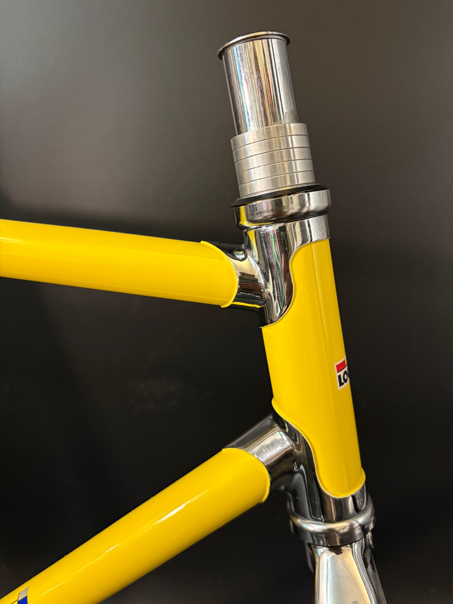 Look AC 364 Frameset Yellow/Chrome Medium
